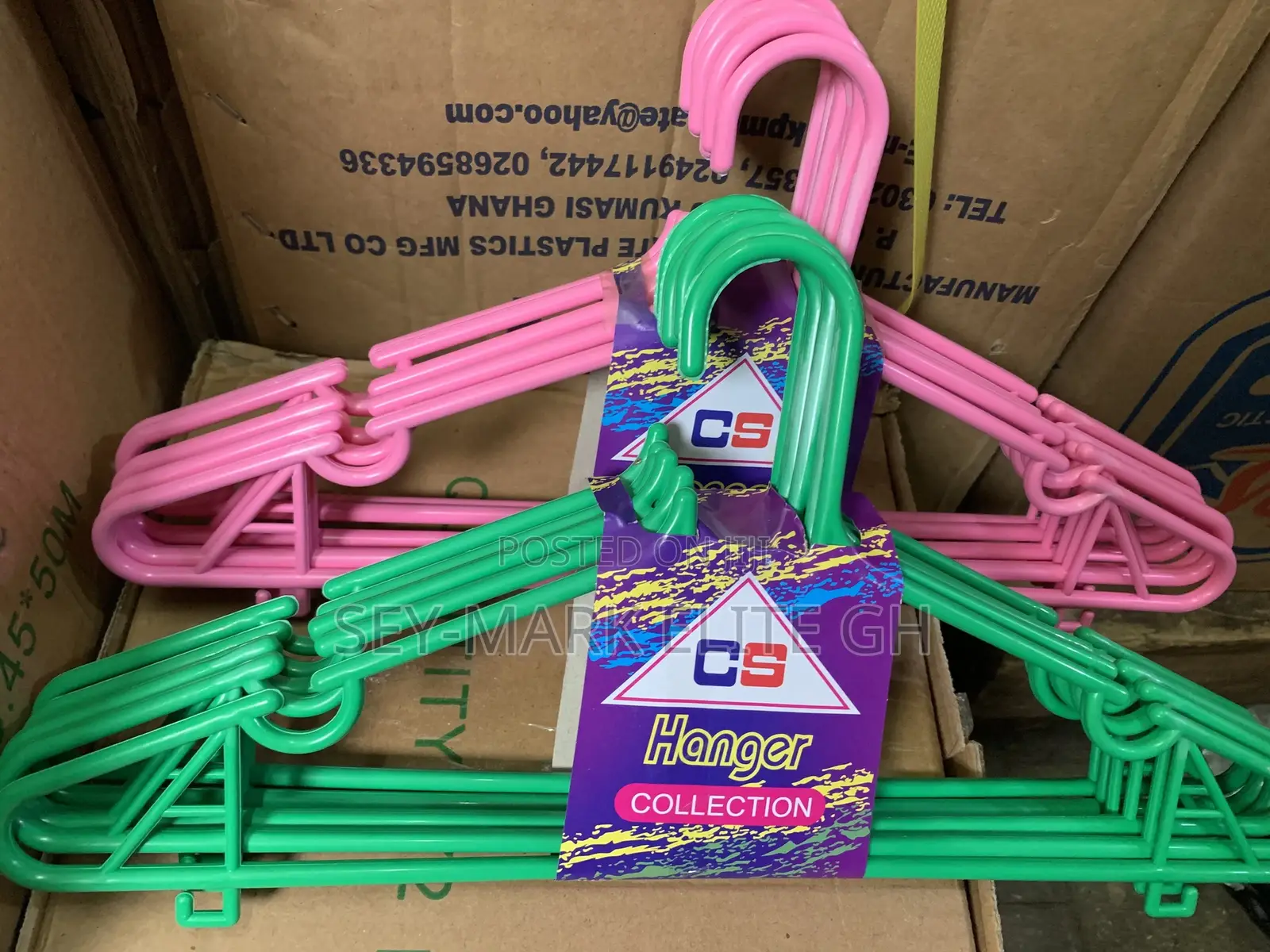 Colorful Plastic Hanger (3packs / 15pcs)
