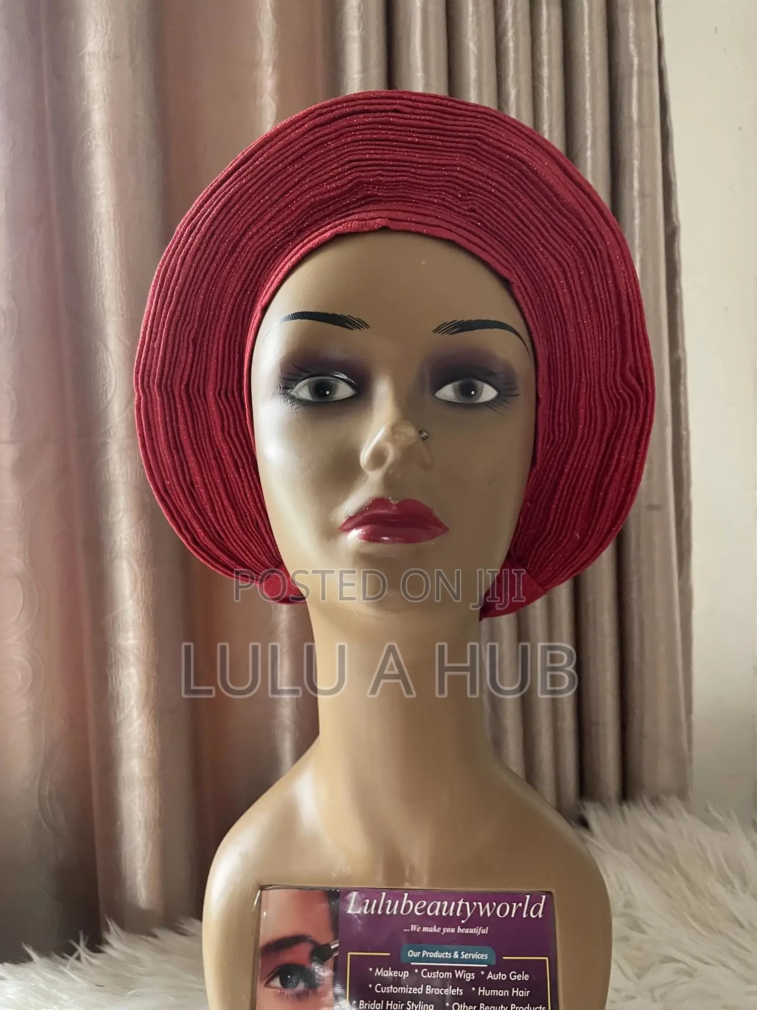 Red Round Autogele