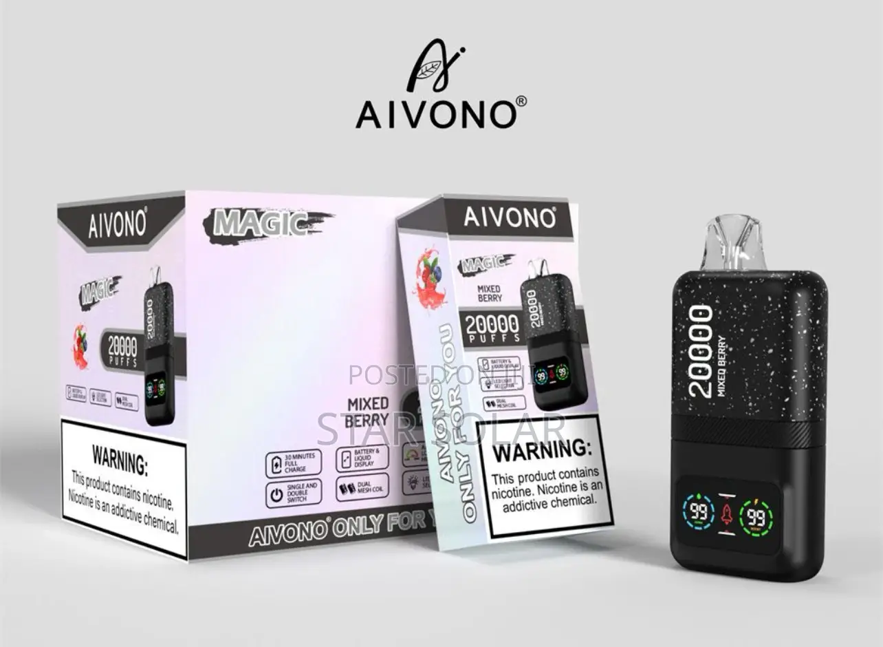 Rechargeable Aivono Vape Pen Puffs