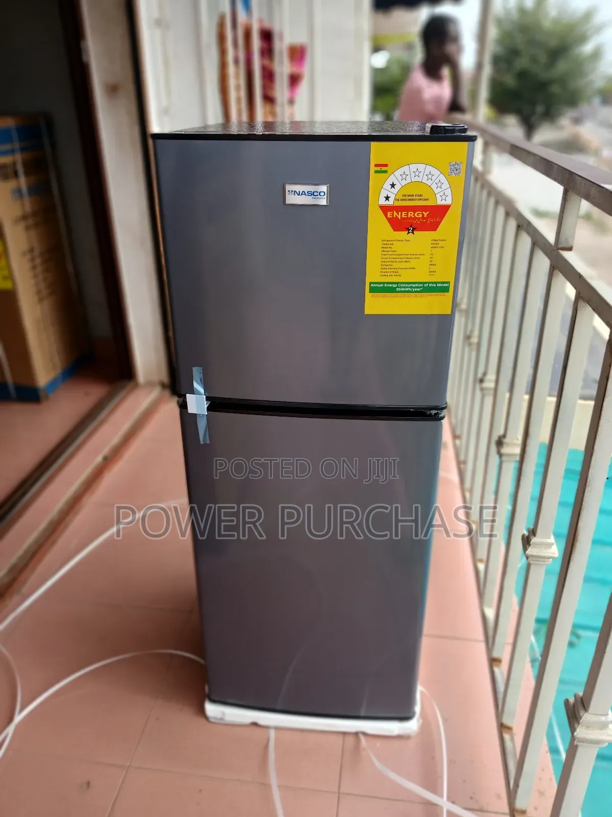 Classic Nasco Double Door Fridge 112litres