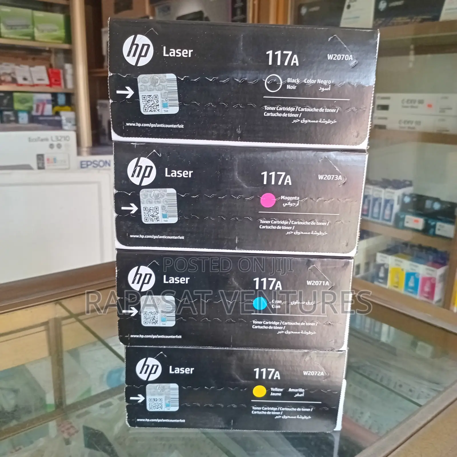 Hp 117a Original Laser Toner Cartridge (1000 Per Colour)
