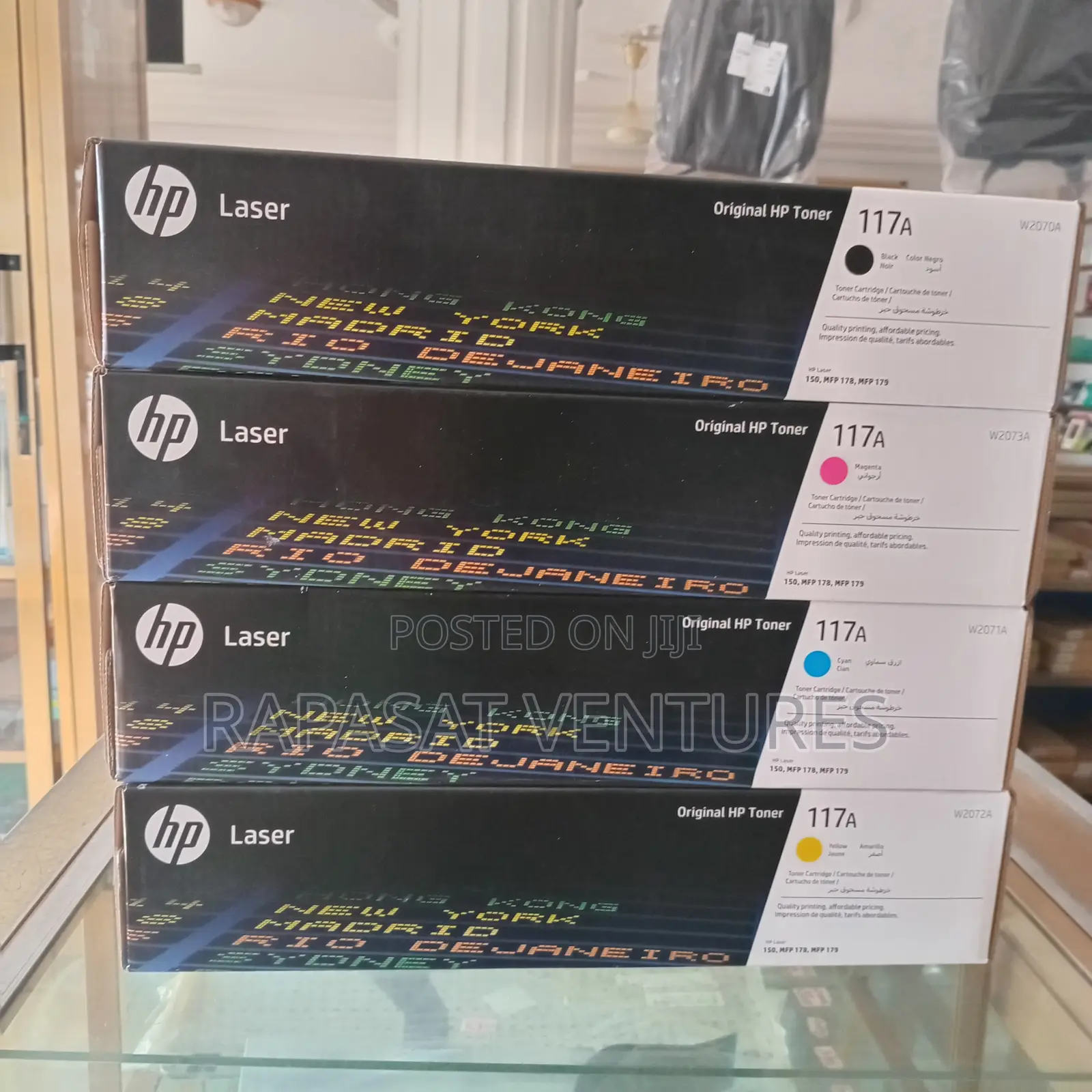 Hp 117a Original Laser Toner Cartridge (1000 Per Colour)