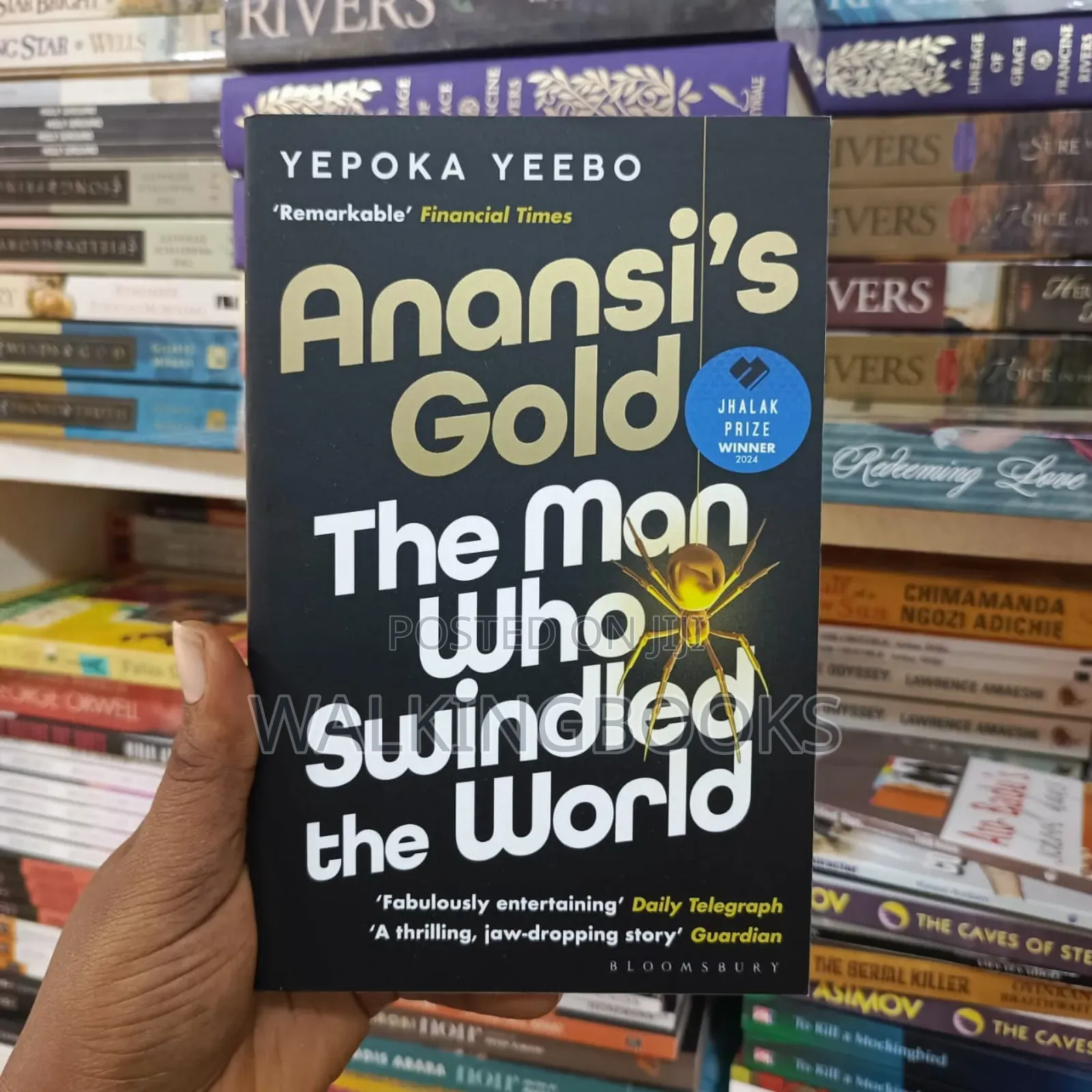 Anansi's Gold:The Man Who Swindled the World-Yepoka Yeebo
