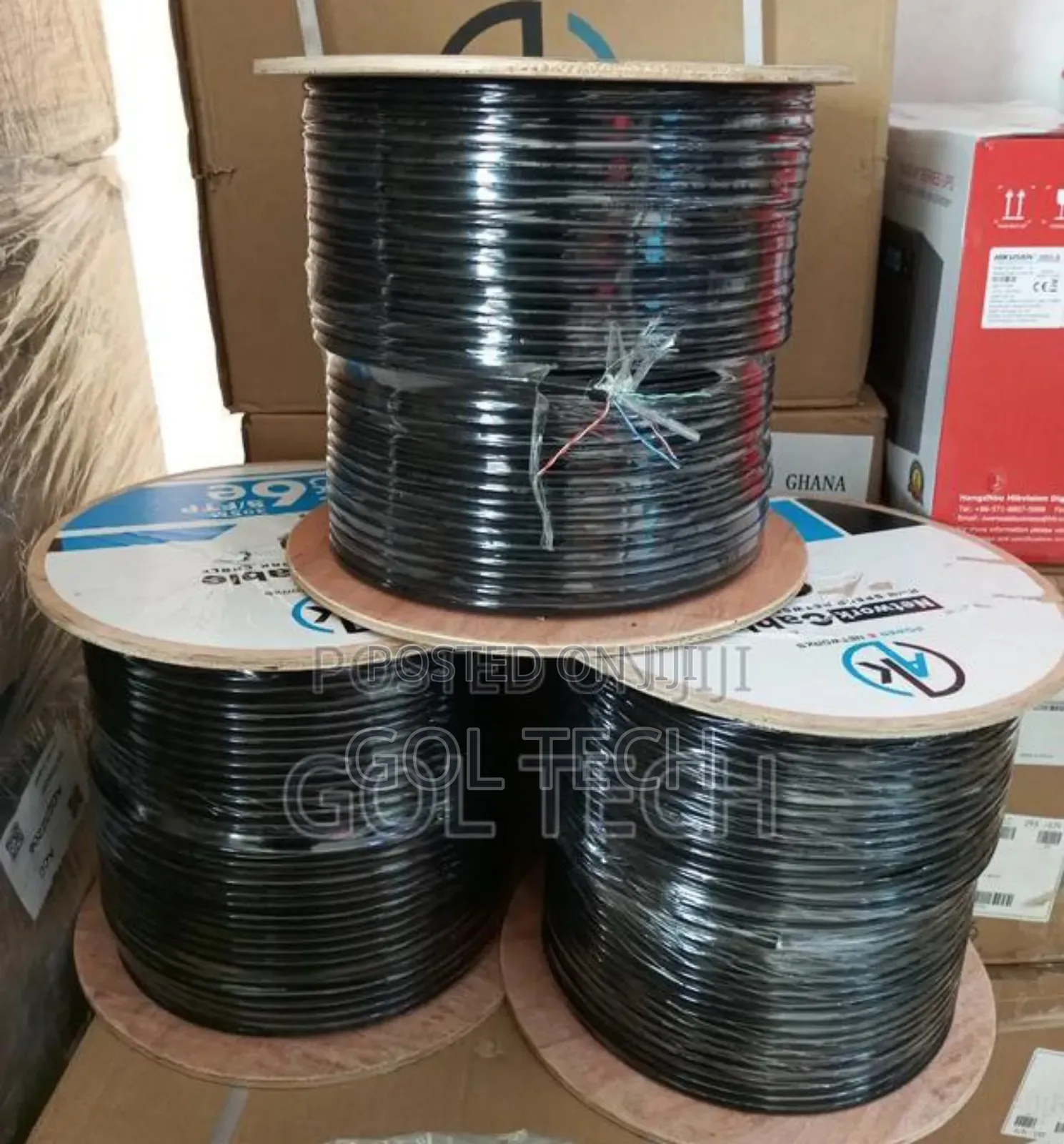 Cat6 Outdoor Cable 305m SFTP Ak Power Network Cable
