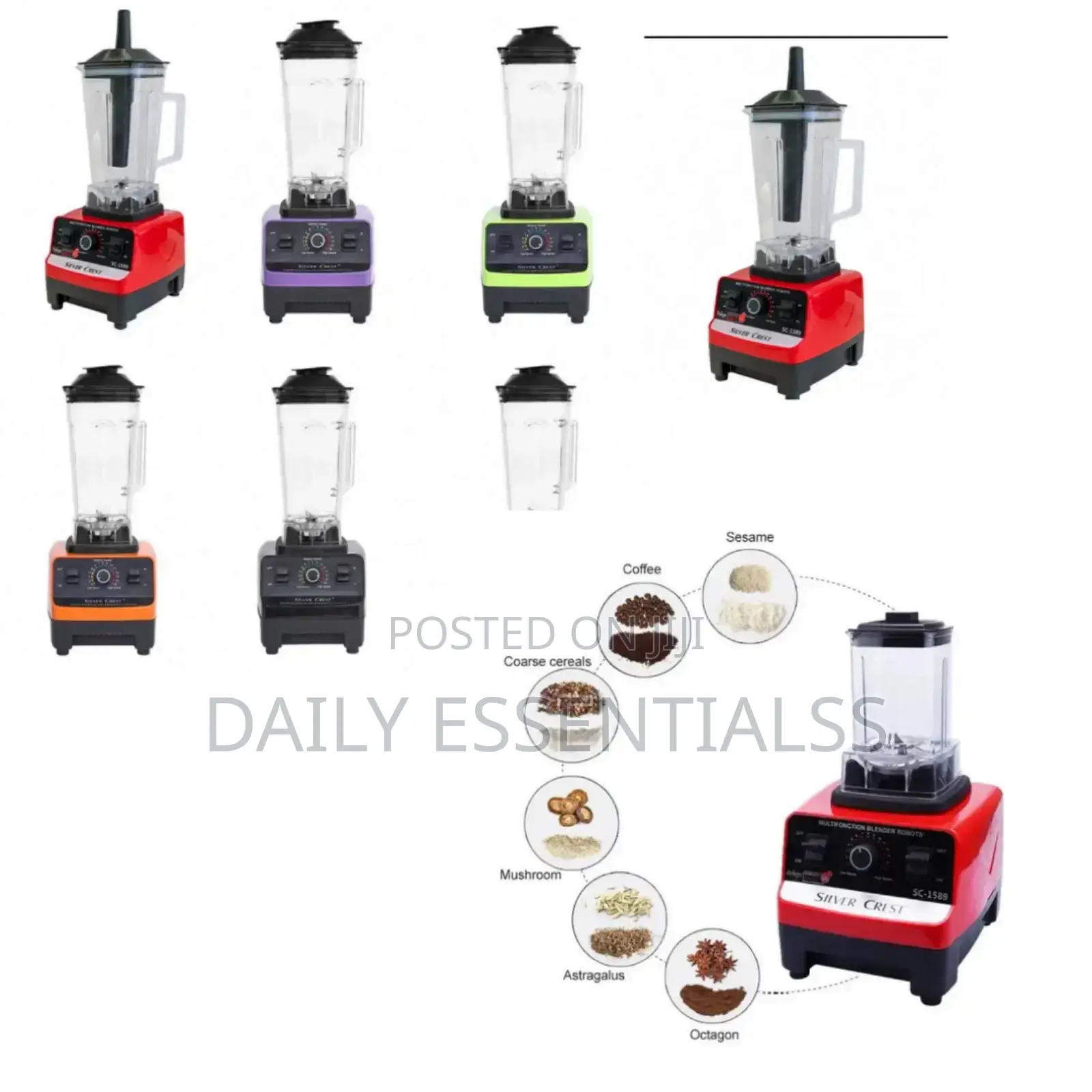 4500 Watts Silver Crest Blender