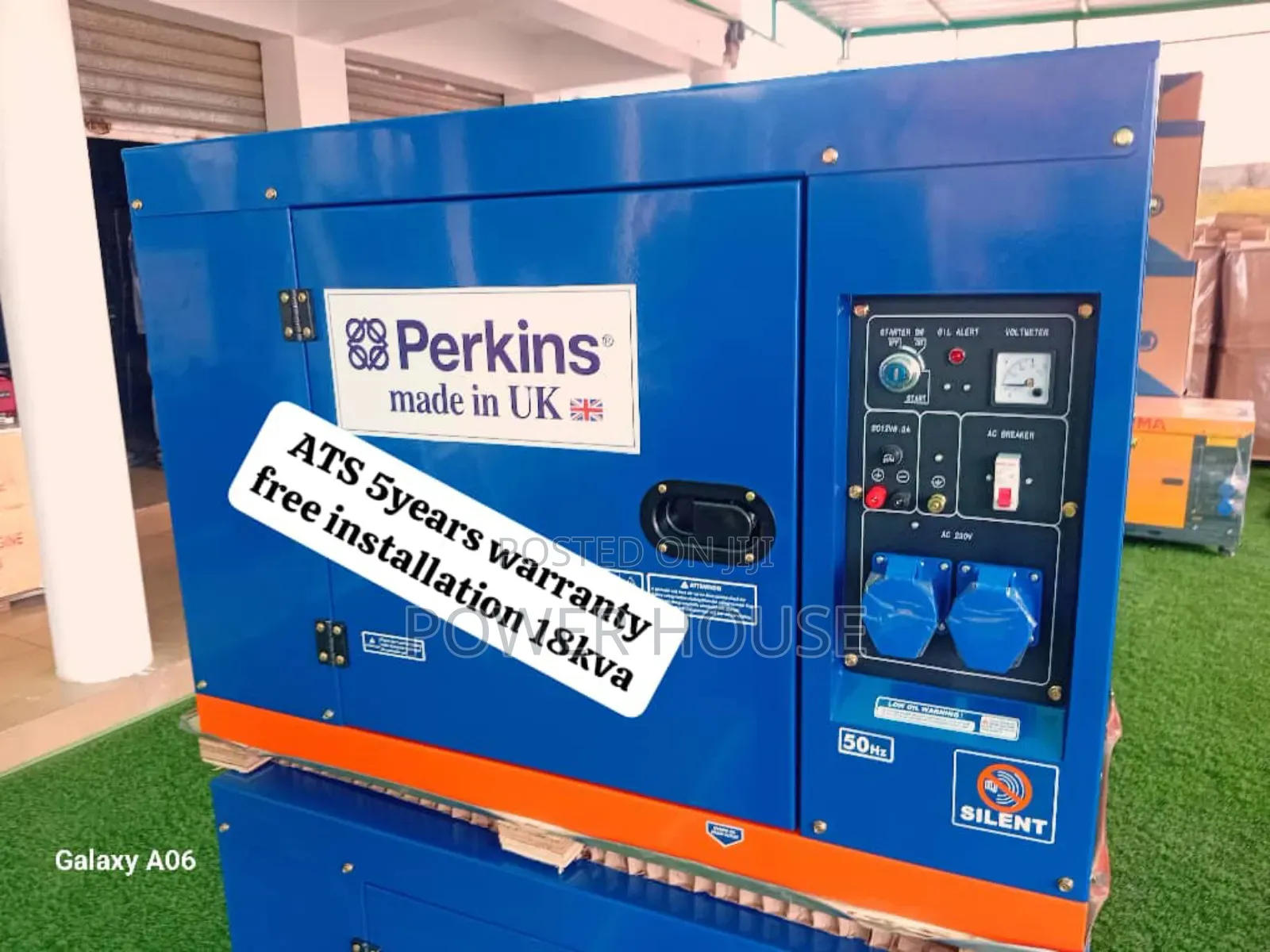 Aircool Perkins Diesel Generator Ats Controller Diesel 18kva