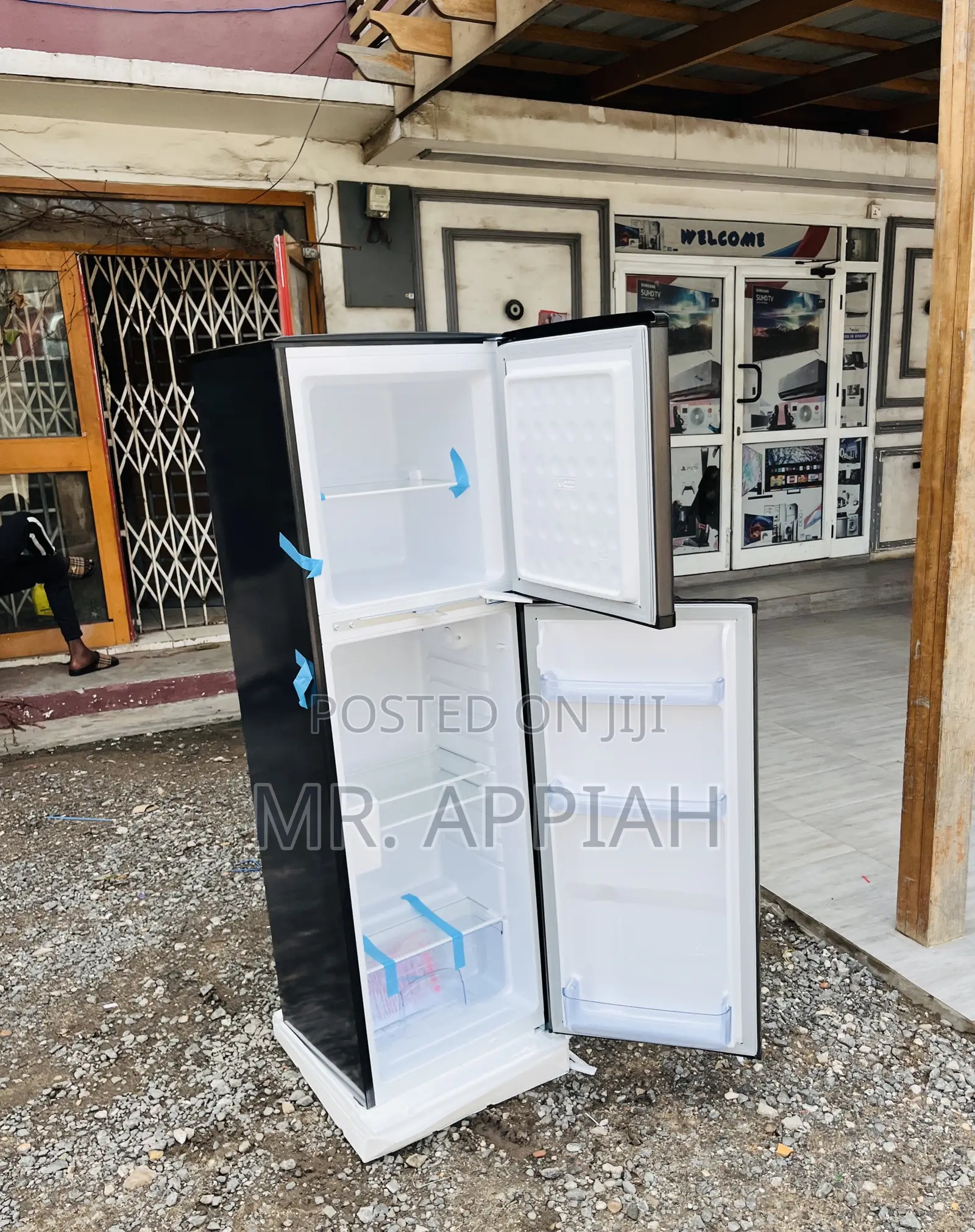 Manual Defrost Pearl Pf-262tix-1 a 2 Door Fridge.