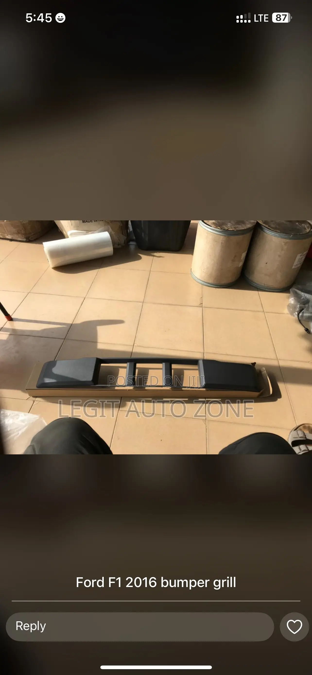 Ford F150 2016,2017,2018 Bumper Grille