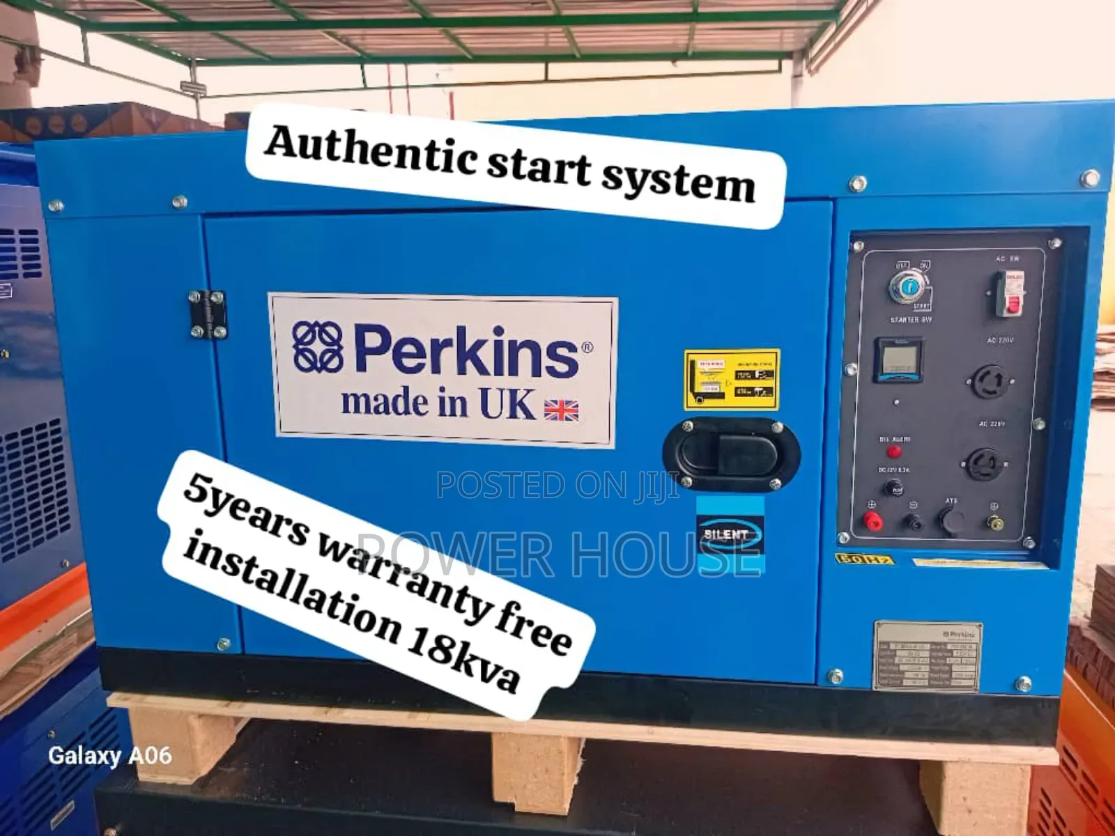 Aircool Spectra 18kva Diesel 18kva Generator Perkins