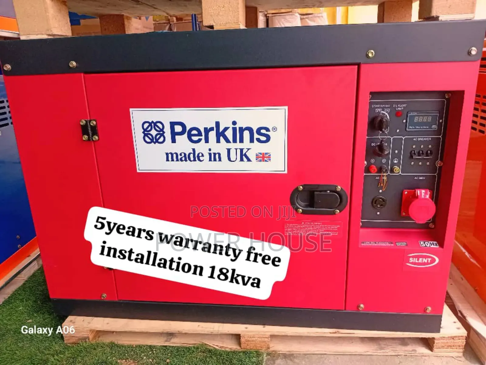 Aircool Royal Perkins Diesel Generator 18kva Diesel