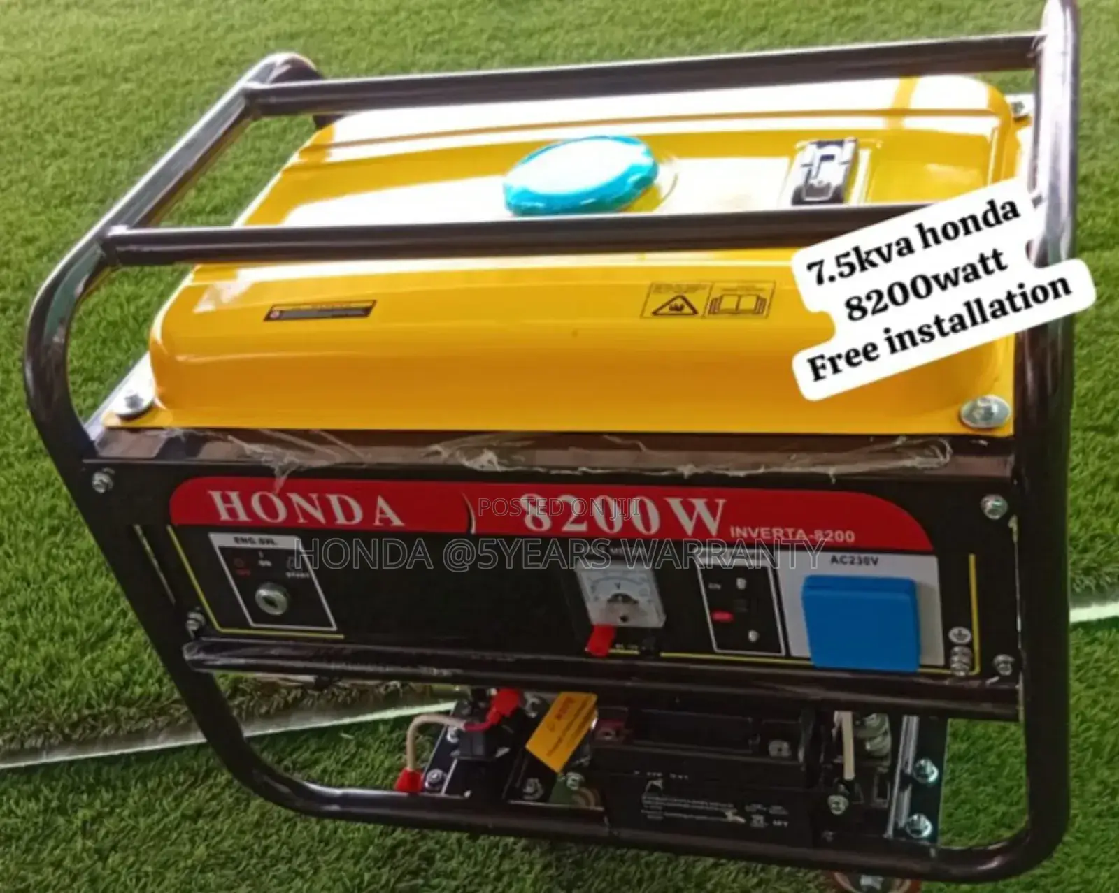 Illuminating Sustainable Future With Honda 7.5kva 8200watt