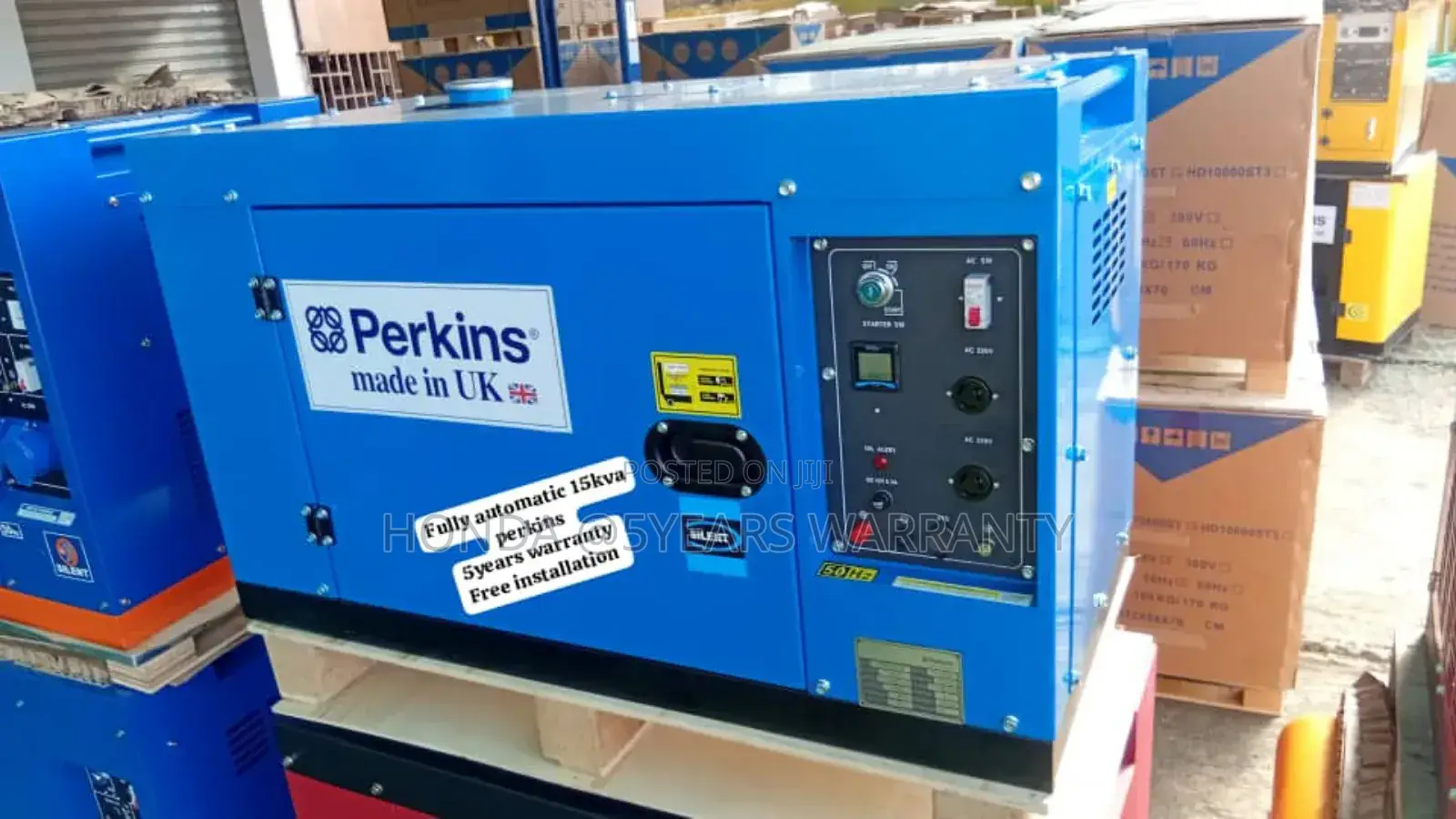 Powering the Future Today With 15kva Perkins 16500watt (Ats)