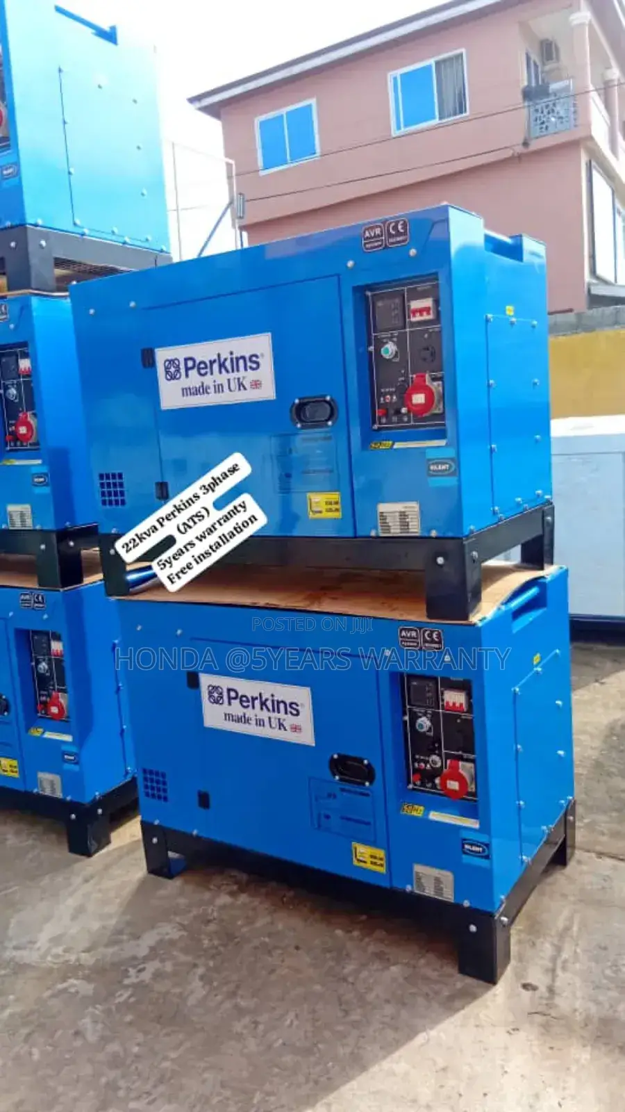 Powering a Smarter Tomorrow With 22kva 3phase Perkins (Ats)