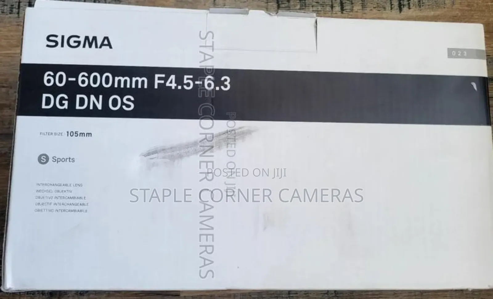Sigma 60-600mm F4.5-6.3 Dg Dn Os Sports Lens Sony E-mount