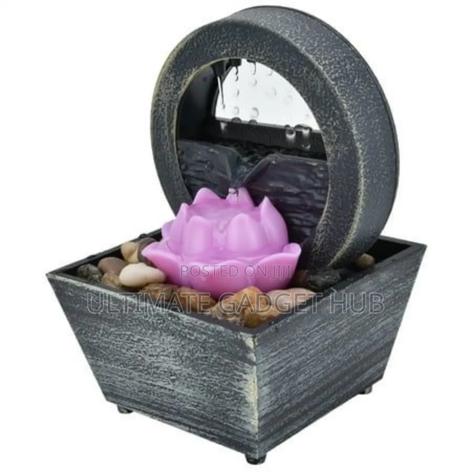 Led Fountain With Stones