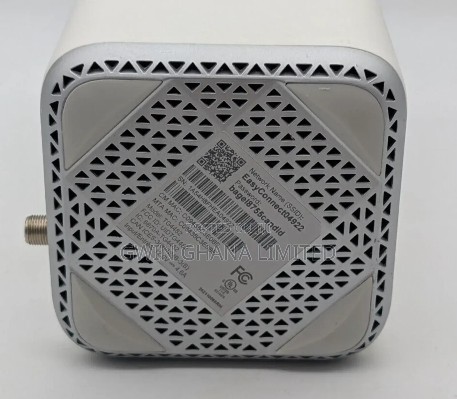 Xfinity Xb7-Cm Dual Band Gigabit Wireless Router +Modem Fx