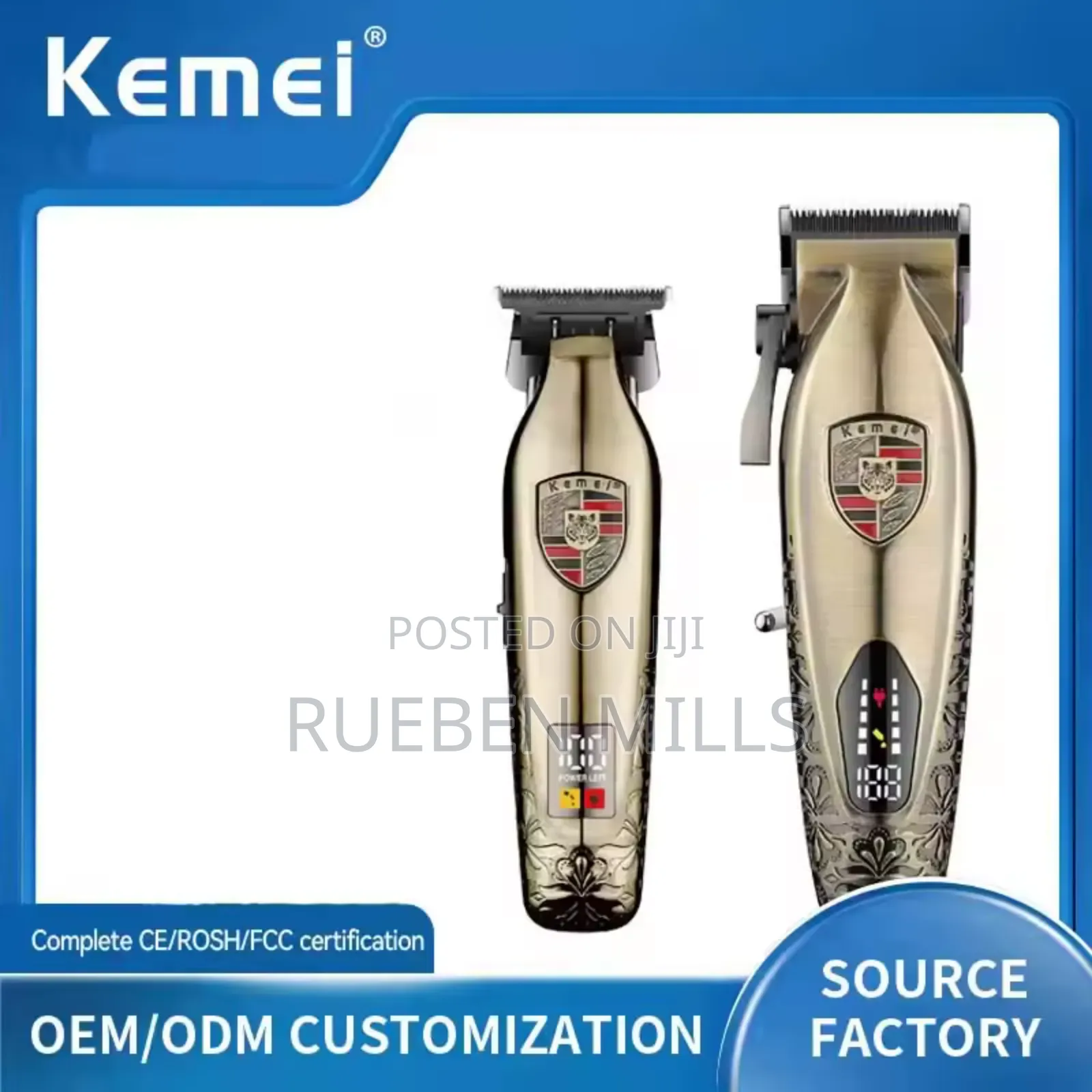 Original Powerful 2 in 1 Kemei Km 2365 Barbering Machine