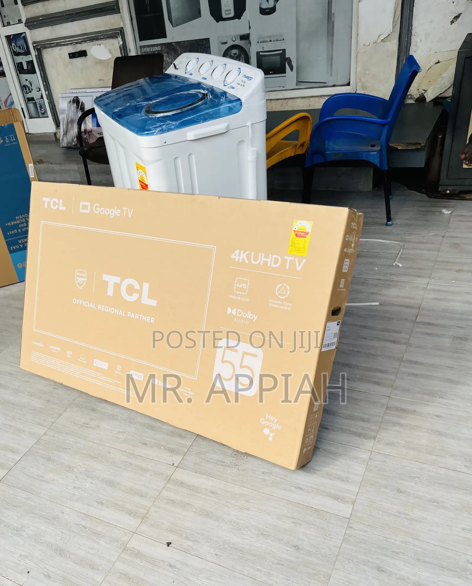 Premium Quality TCL 55p635 55” HDR Smart Tv(2025).