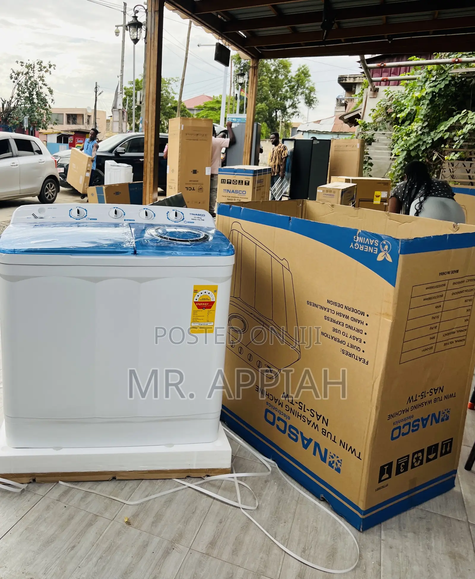 Authentic Nasco Spin Dry Top Load Washing Machine(2025).