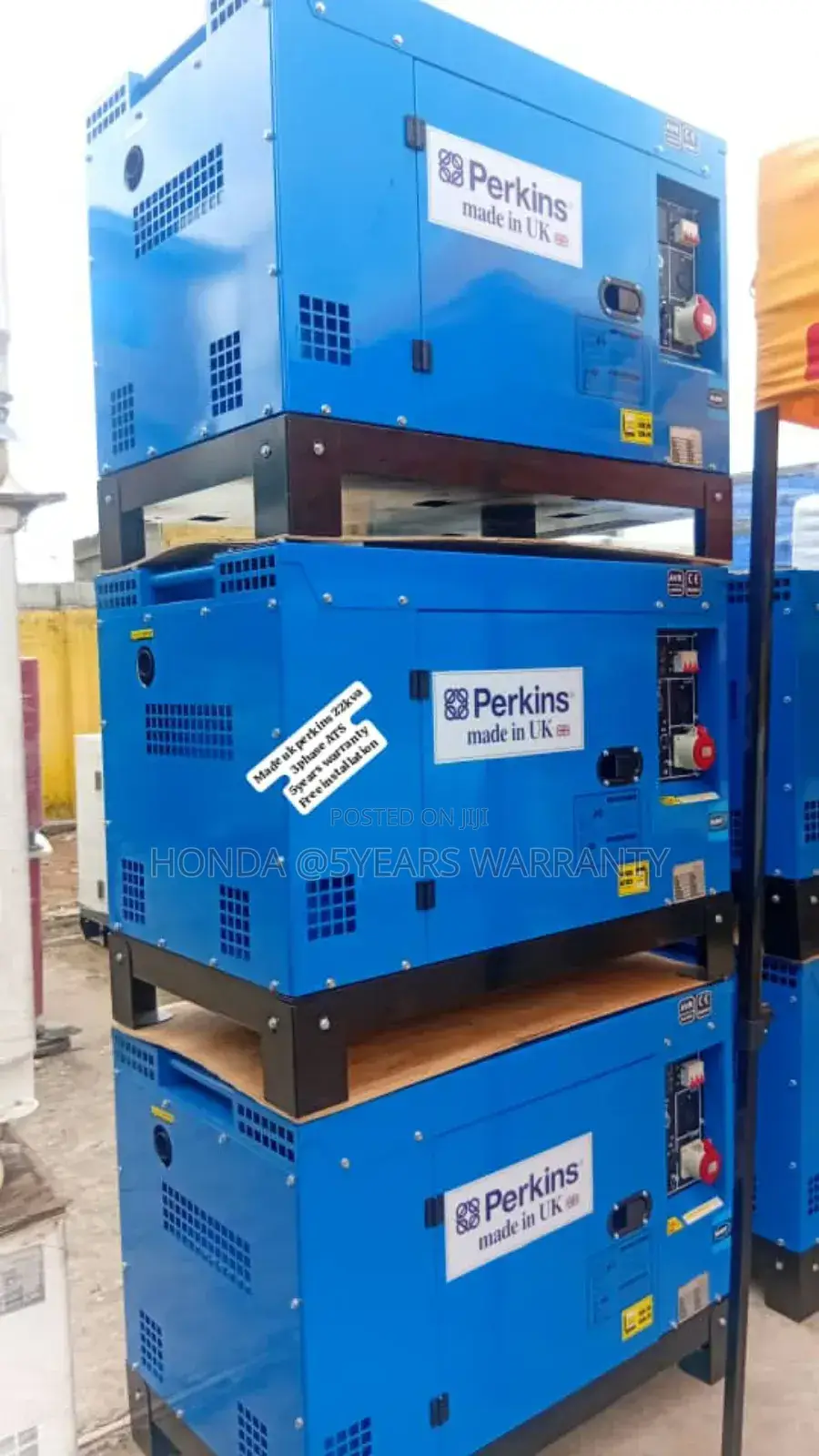 Power Gen Perkins 22kva 3phase Diesel Generator Ats 22kva