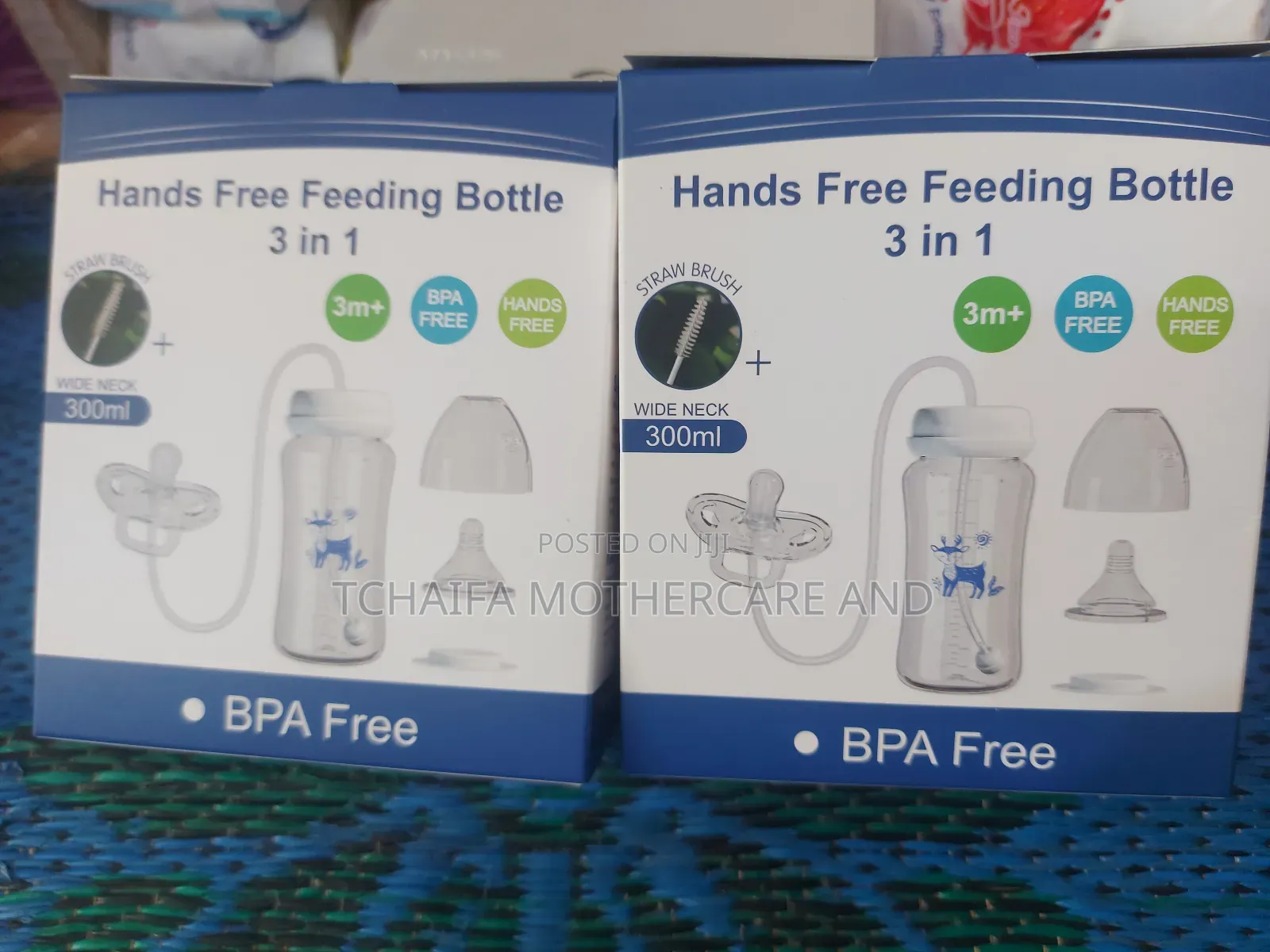 Hands Free Feeding Bottle