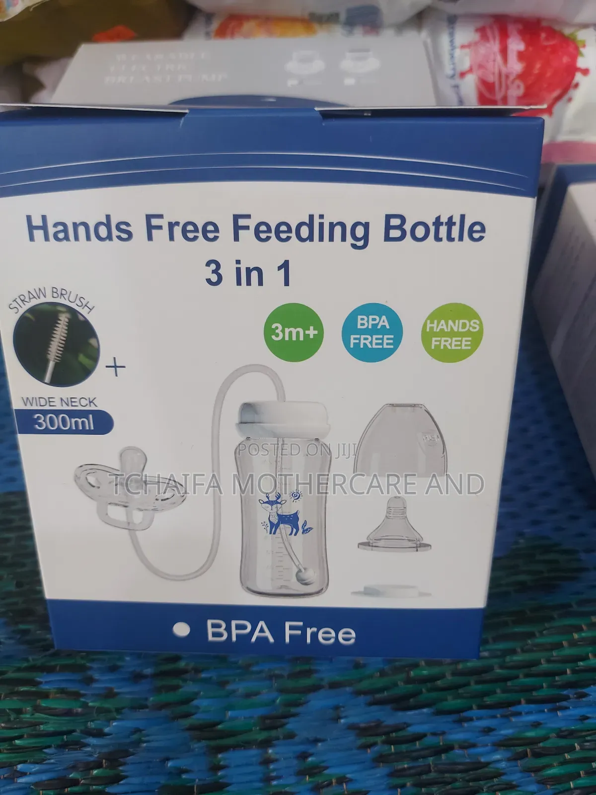 Hands Free Feeding Bottle