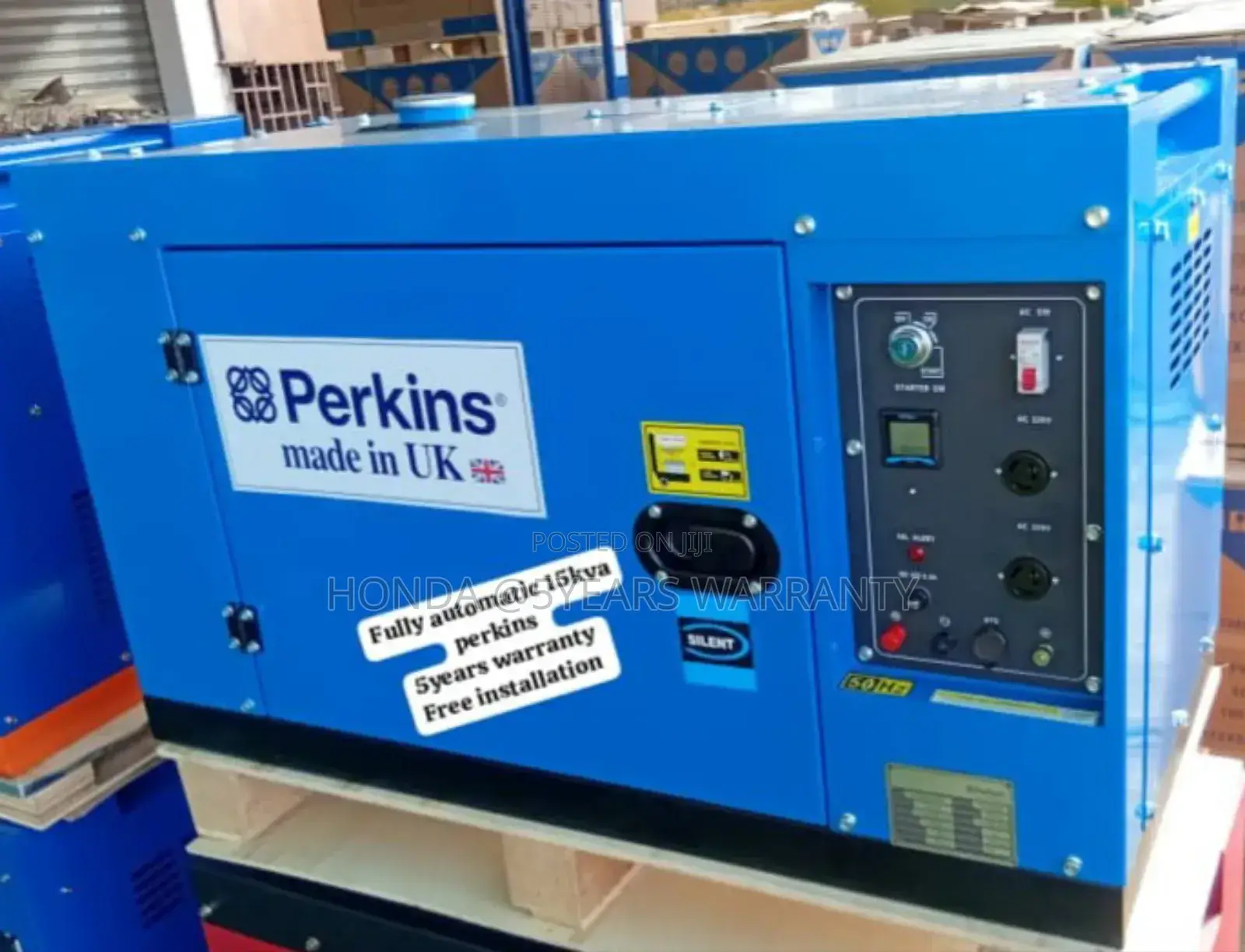 Power Max 15kva 16500watt Perkins Generator Diesel Ats 15kva