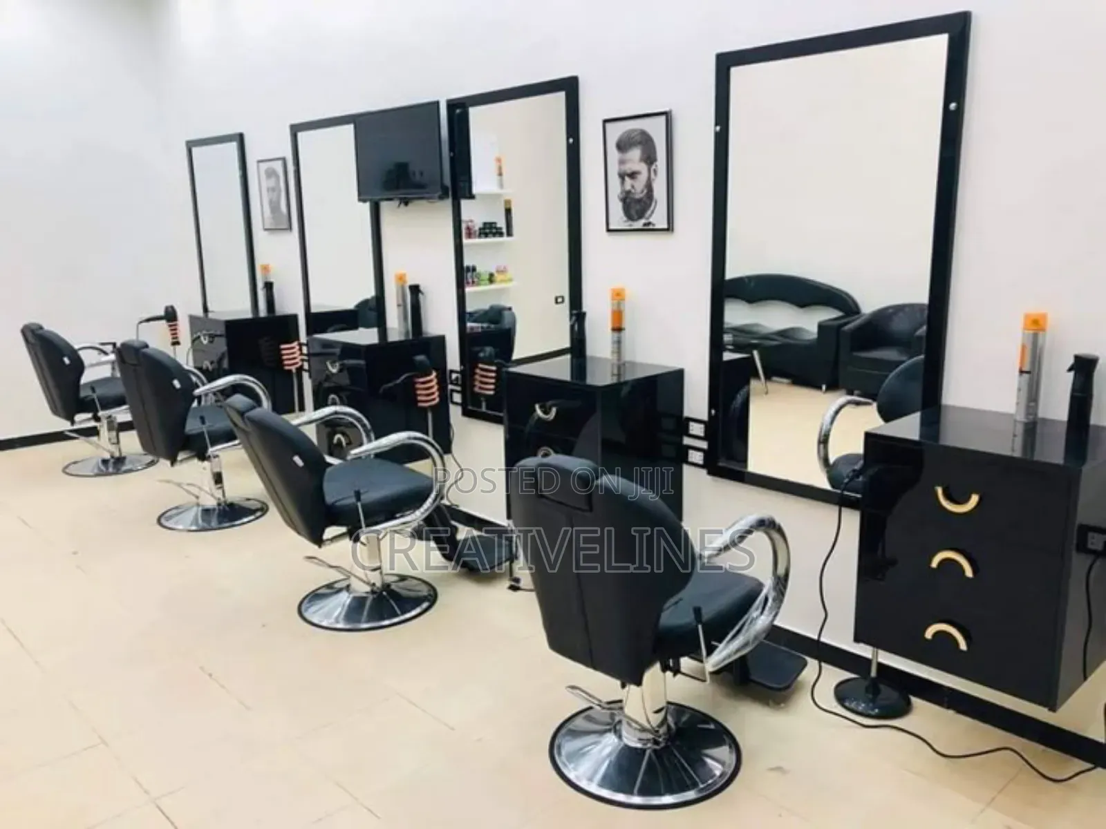 Barbering Shop Interior Decor