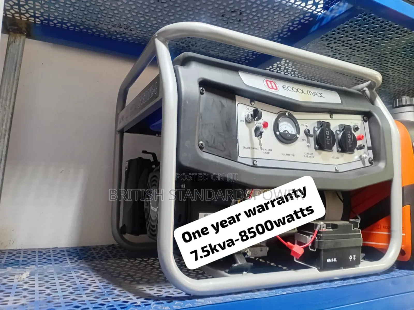 Main Engine Ignition 7.5kva Petrol Generator