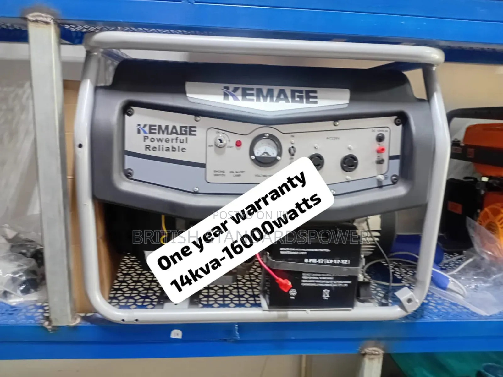 Critical Engine Start 14kva Petrol Generator