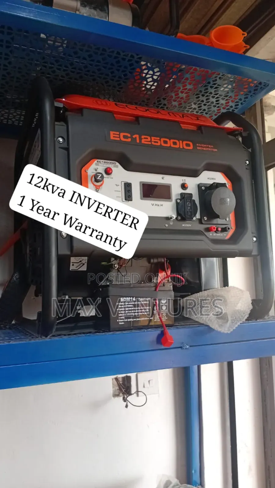 12kva Inverter Generator Ecoolmax Silent 12kva