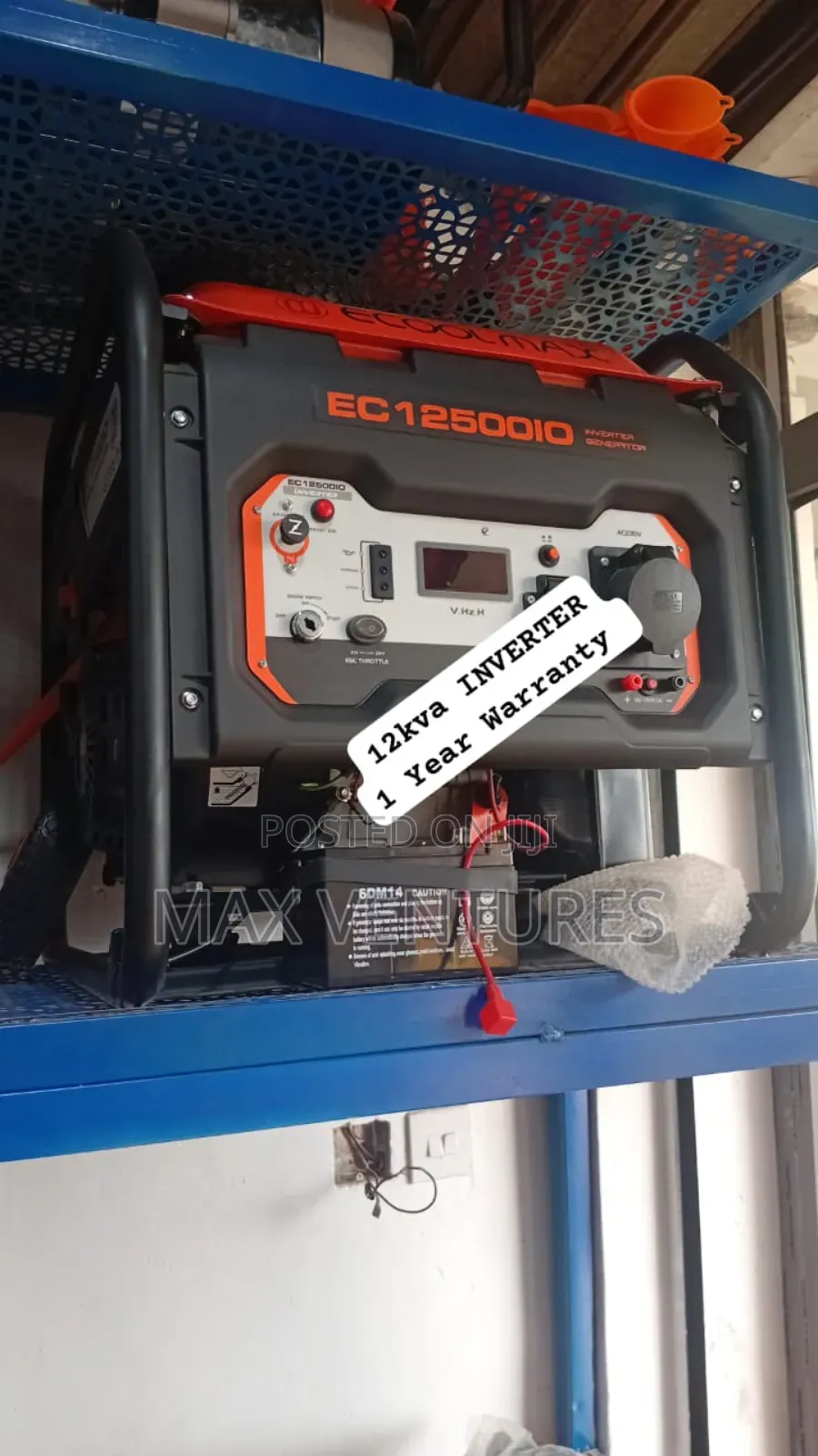 Ecoolmax 12kva Gasoline Inverter Generator