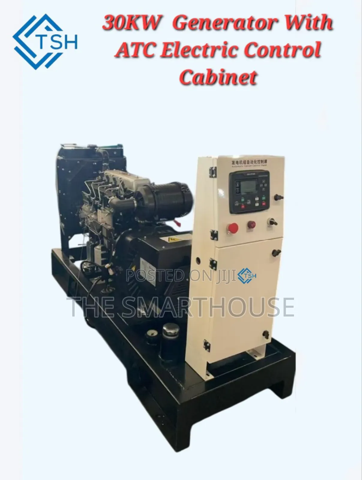 30kw Diesel Generator (Automatic Transmission Switch Cabinet