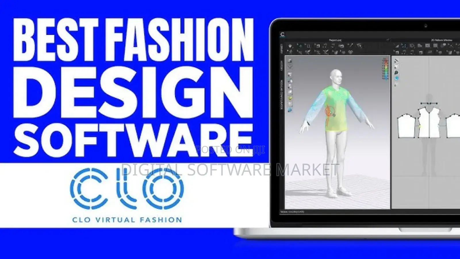 Clo 3d Fashion Design Software (Windows/Mac)