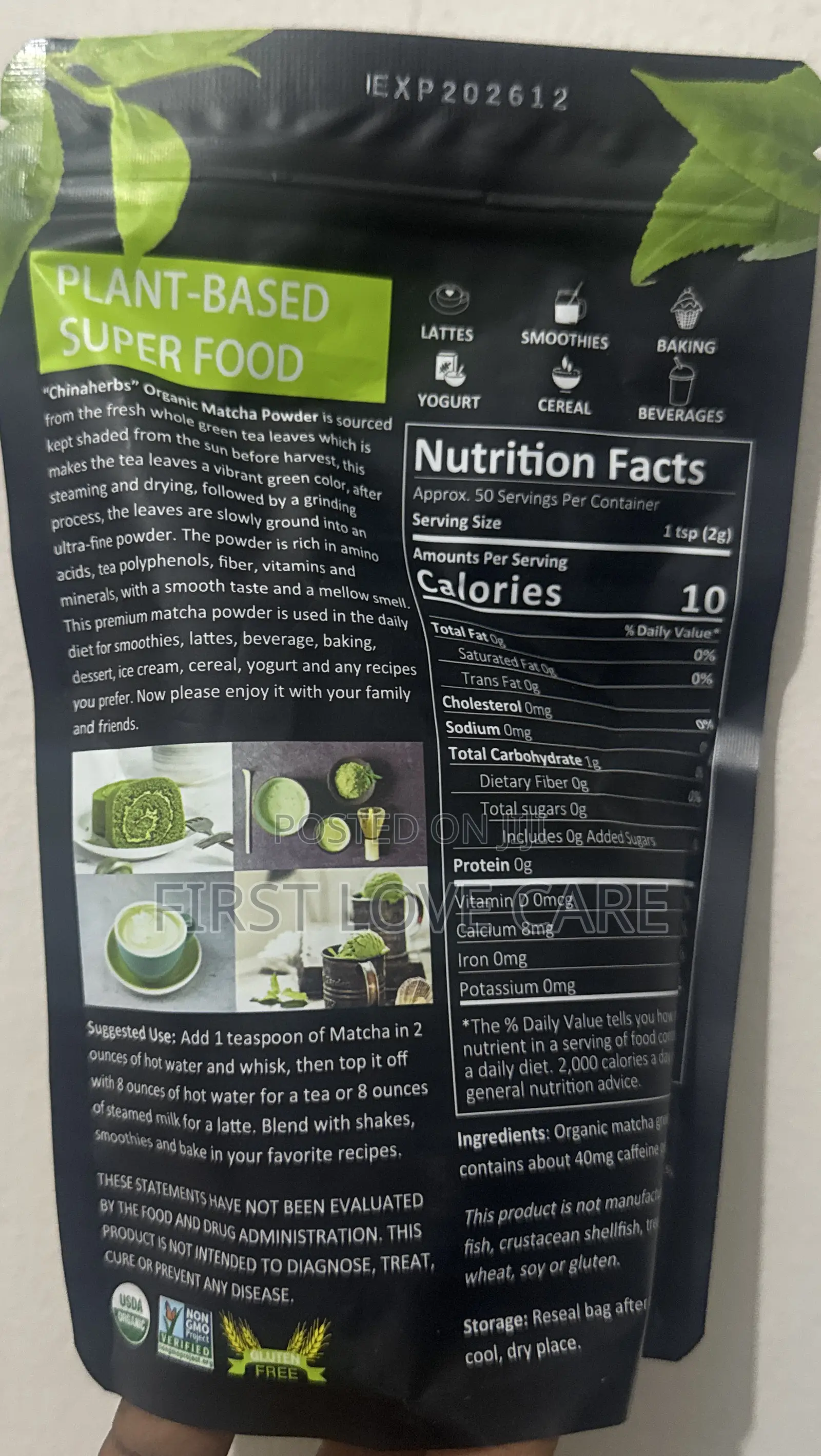 Organic Matcha 100g
