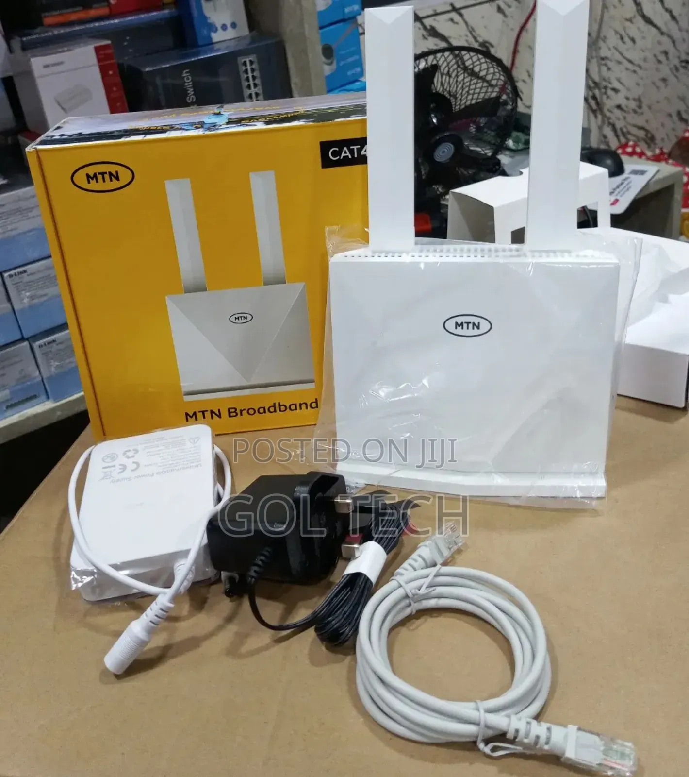 4g Universal Router Mtn Cat4 Router Mtn With Power Bank