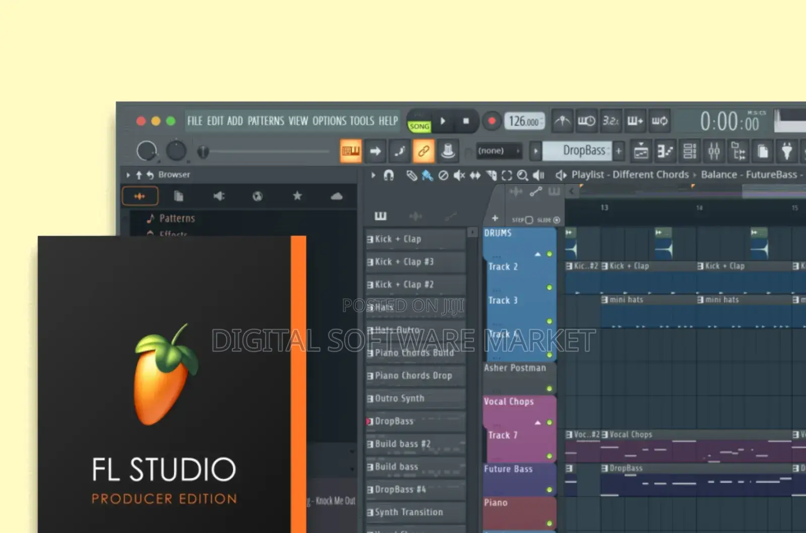 Fl Studio V24+Flex Pack for Windows or Mac Lifetime License