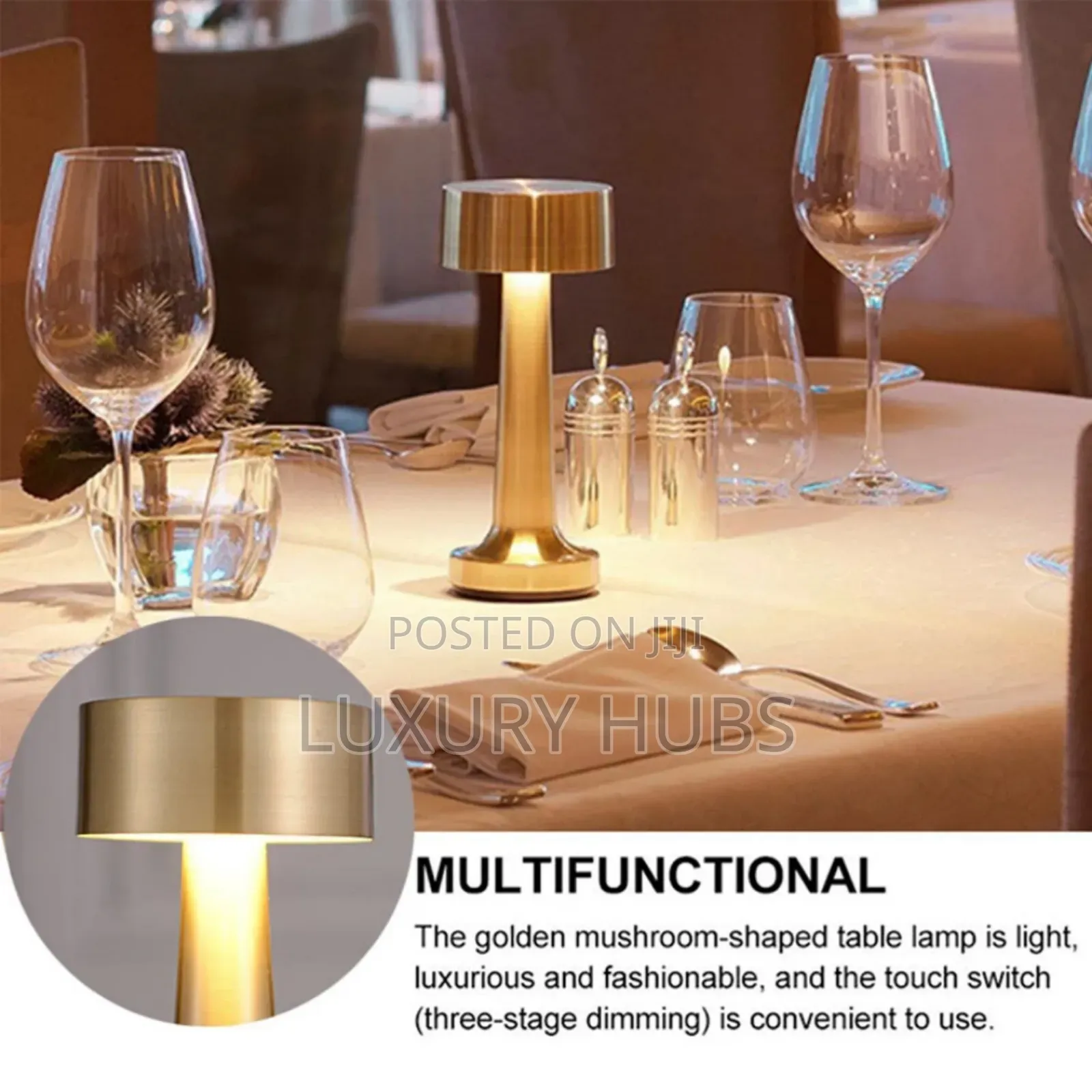 Rechargeable Bar Led Table Lamp