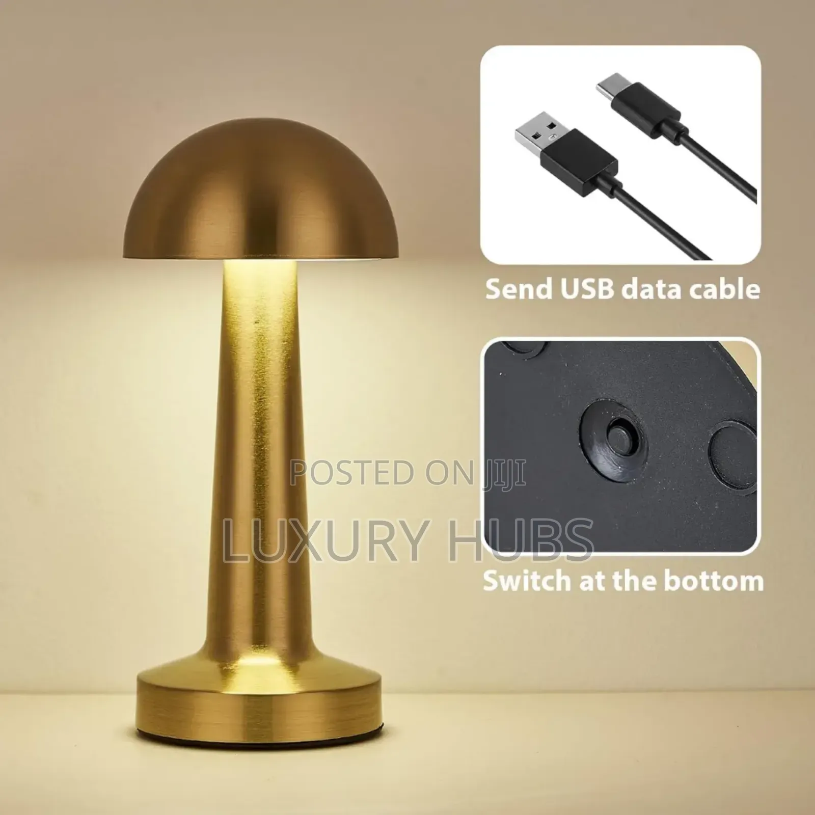 Cordless Usb Table Lamp