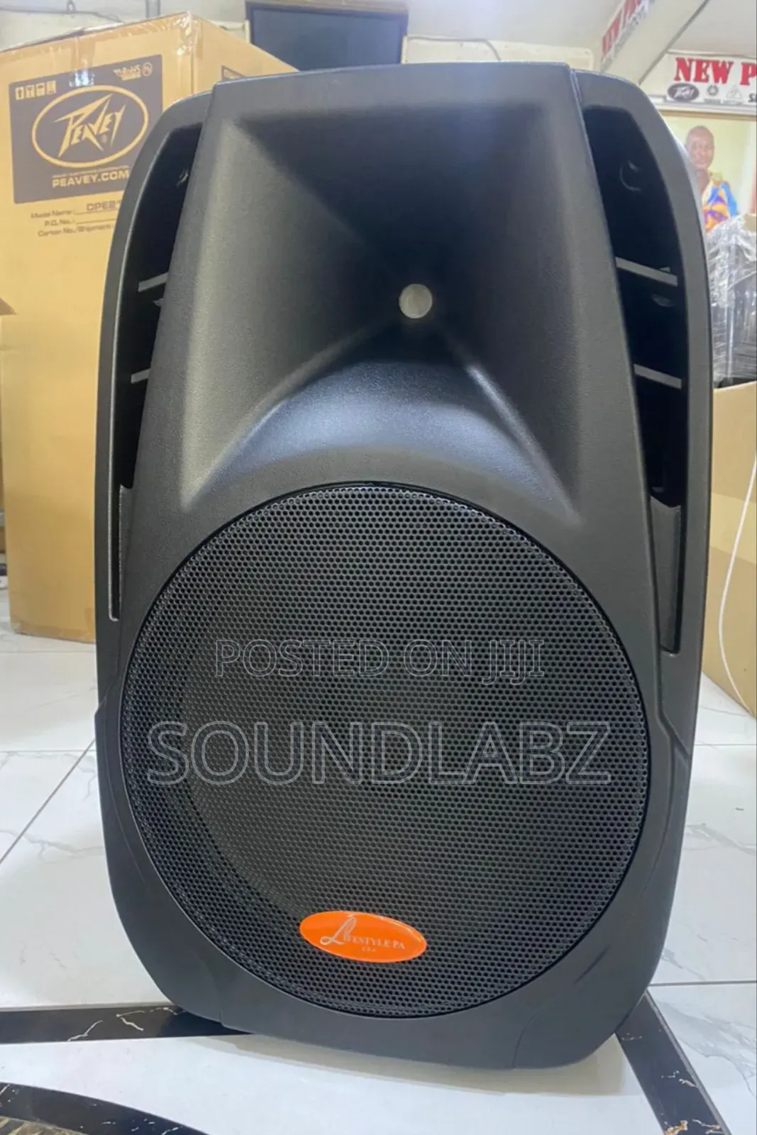 Lifestyle Acoustics Digital 15" Bluetooth Active Pa Speaker