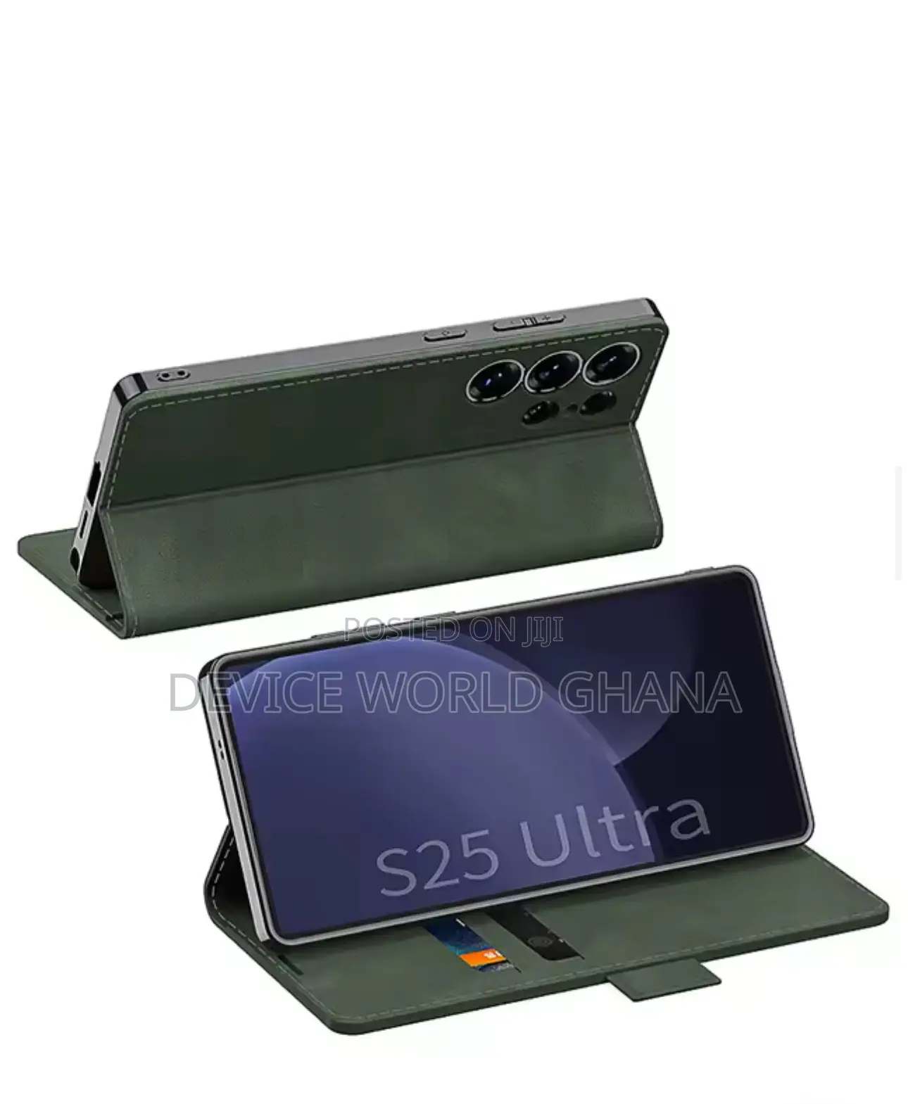 Los Leather Flip Case for Samsung S25ultra