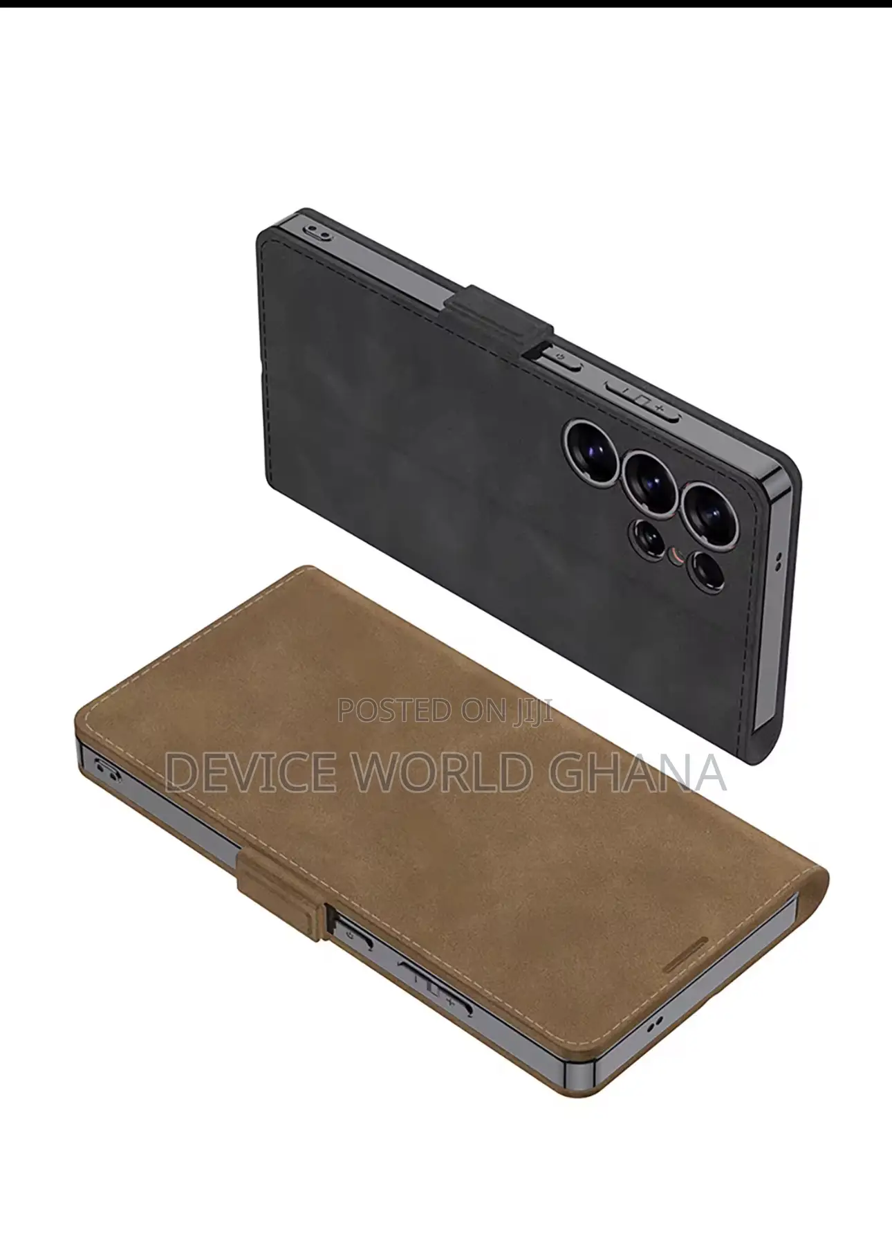 Los Leather Flip Case for Samsung S25ultra