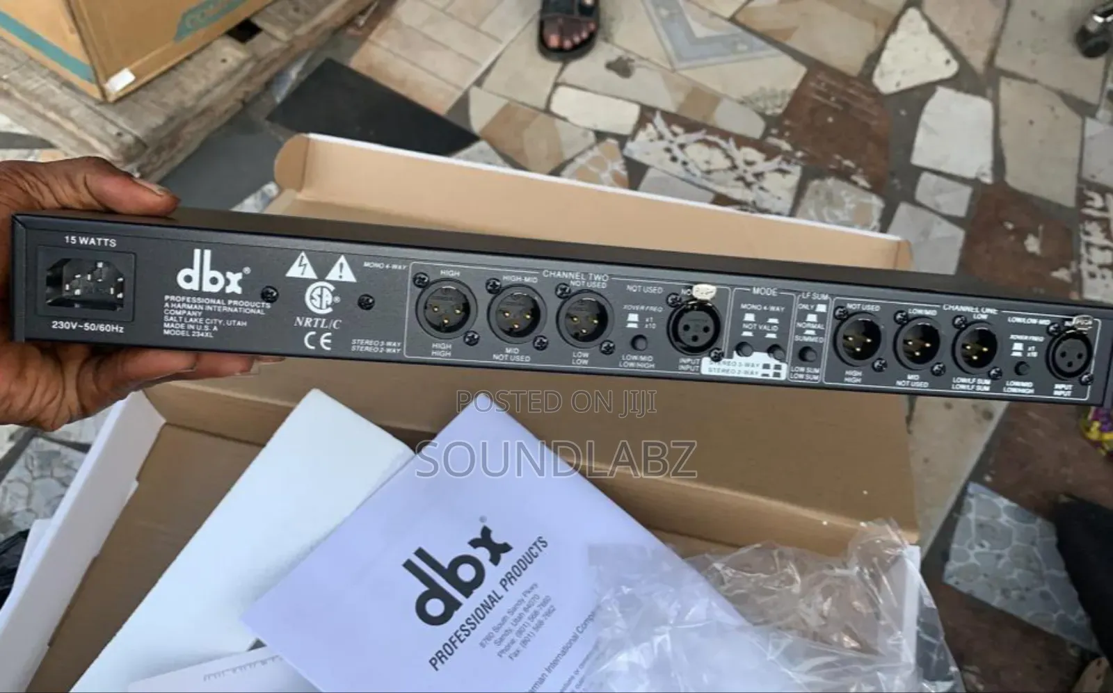 Dbx 234xl 2,3,4-way Professional Crossover