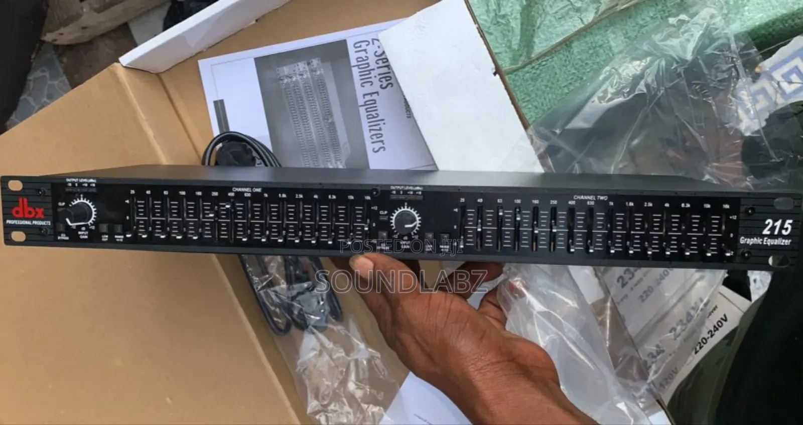 Dbx 215/131 Is A 2-series Graphic Equalizer