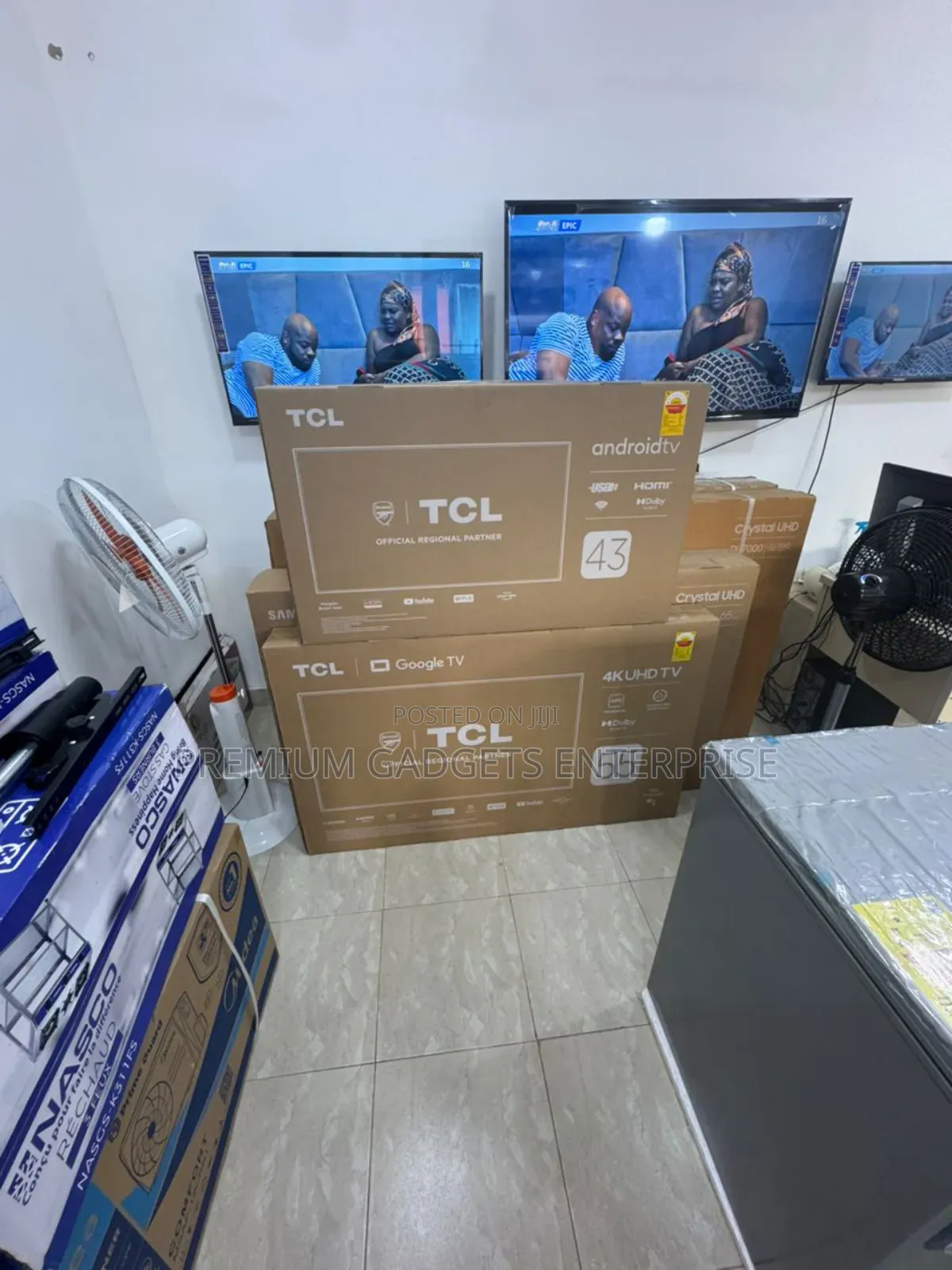 Tcl 43" Smart Android 43s5k Fhd Hdr10, Bluetooth, Wifi Google Tv