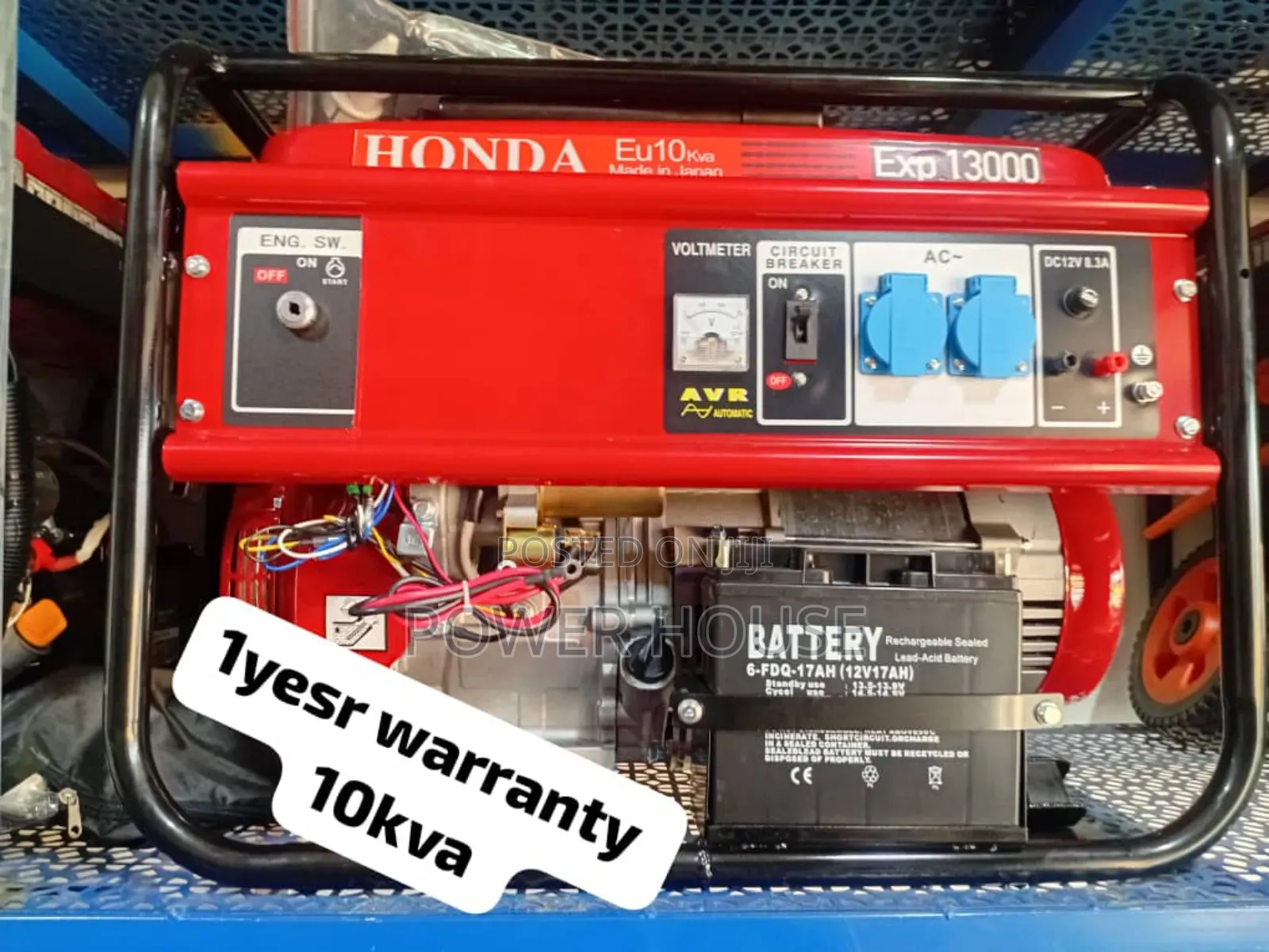 Guru Omega Tower Honda Petrol Generator 10kv 13000watts 10kv