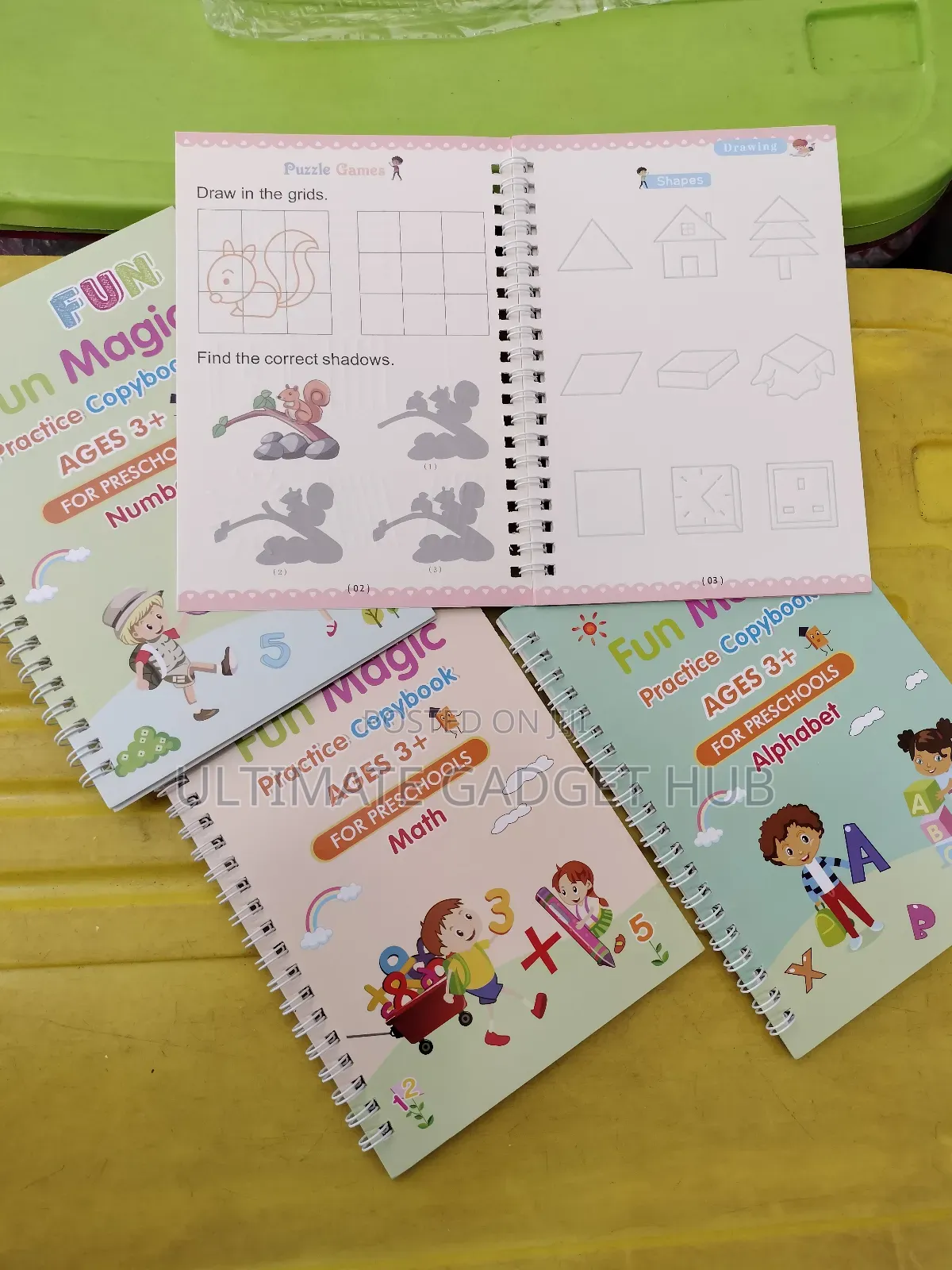 Four Set Sunk Magic Book