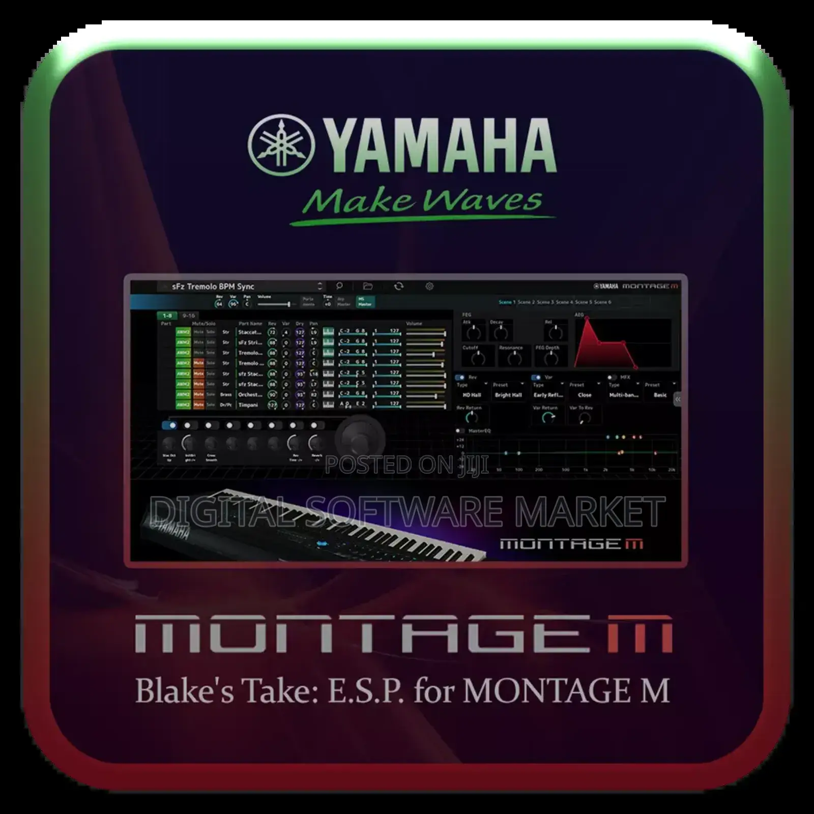 Yamaha Montage M Esp VST for Win