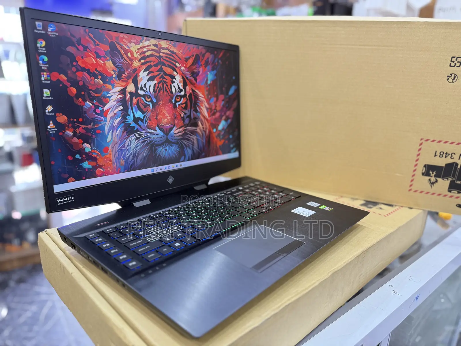 Laptop HP Omen 17 24GB Intel Core I7 HDD+SSD 512GB