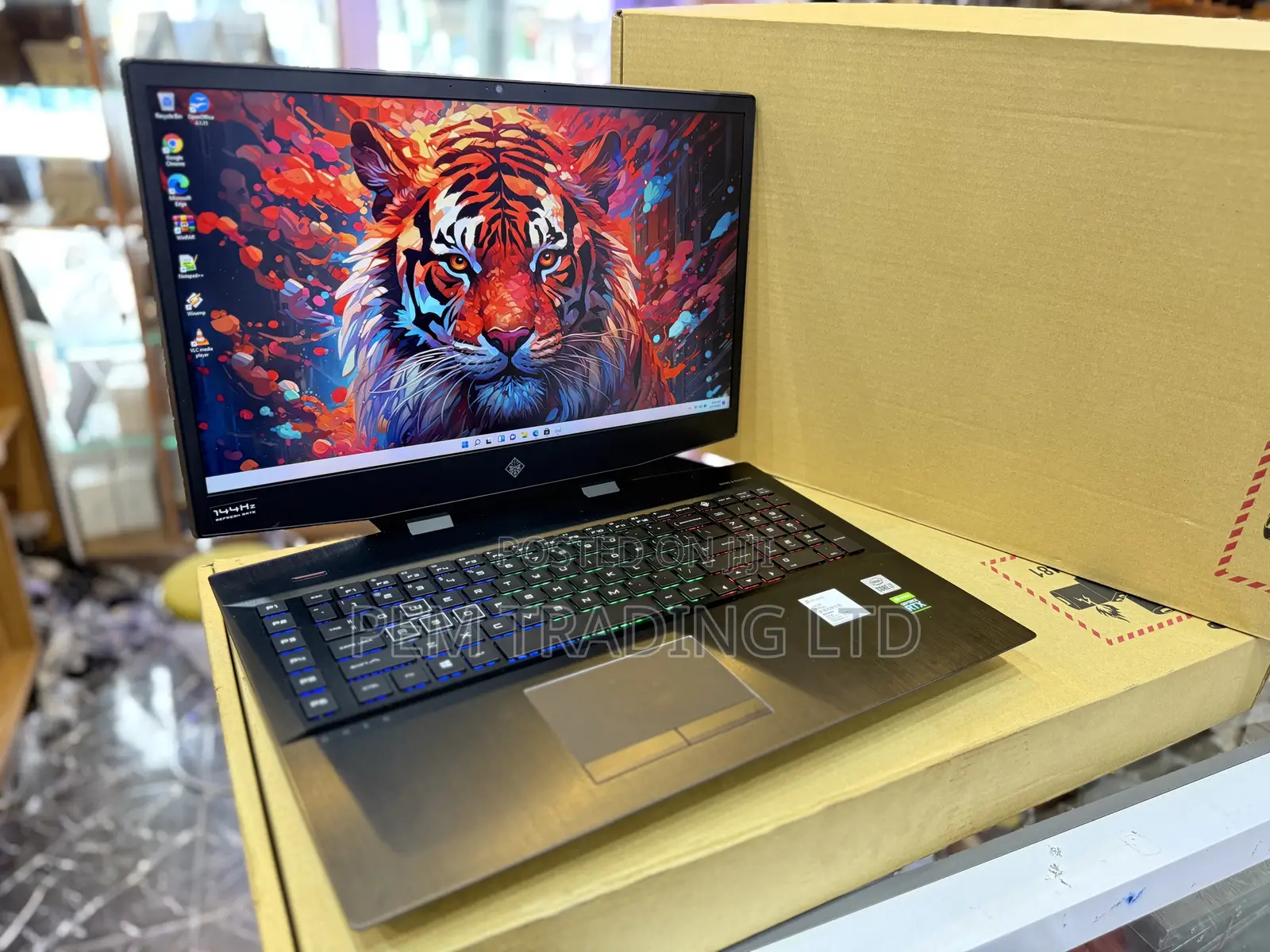 Laptop HP Omen 17 24GB Intel Core I7 HDD+SSD 512GB
